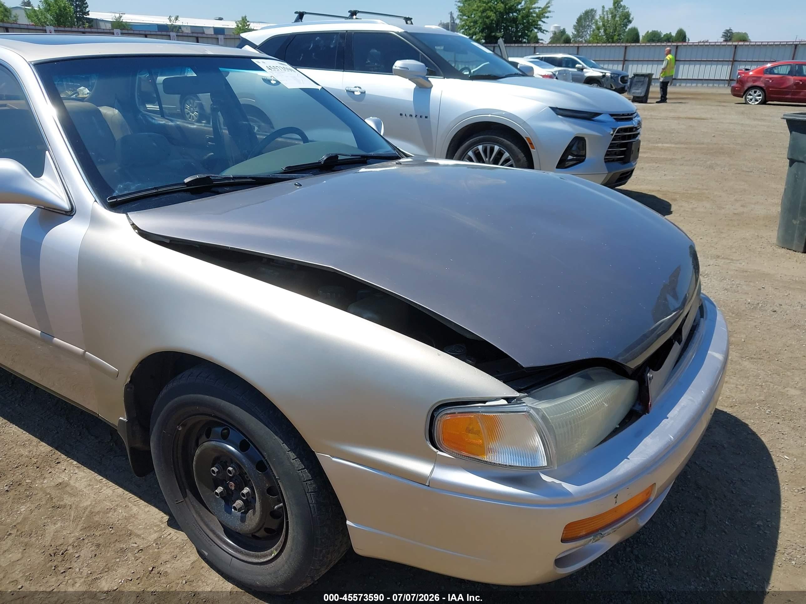 1995 Toyota Camry Xle Pewter vin: JT2GK13E9S0075880