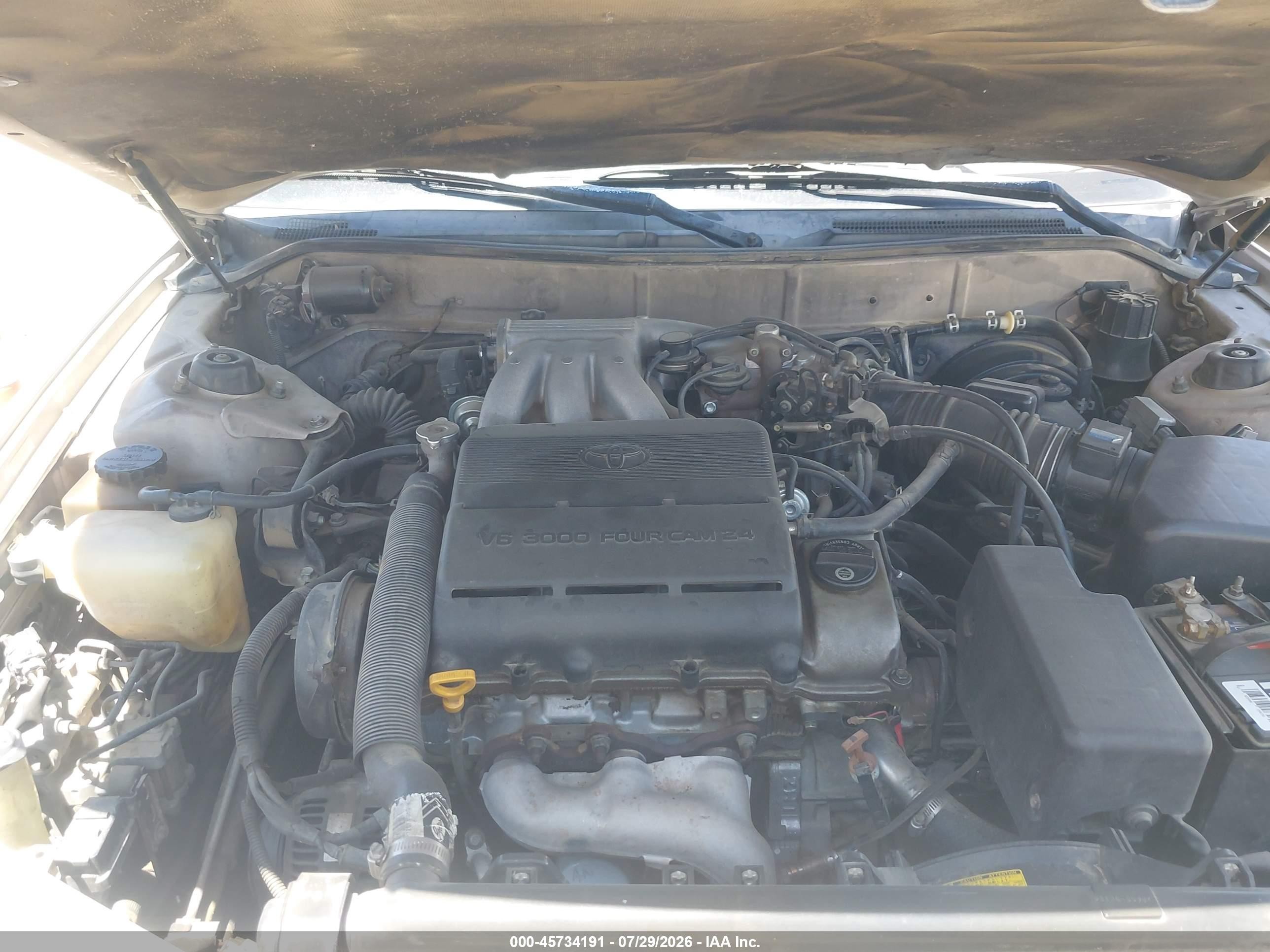 1995 Toyota Camry Xle Silver vin: JT2GK13EXS0116467