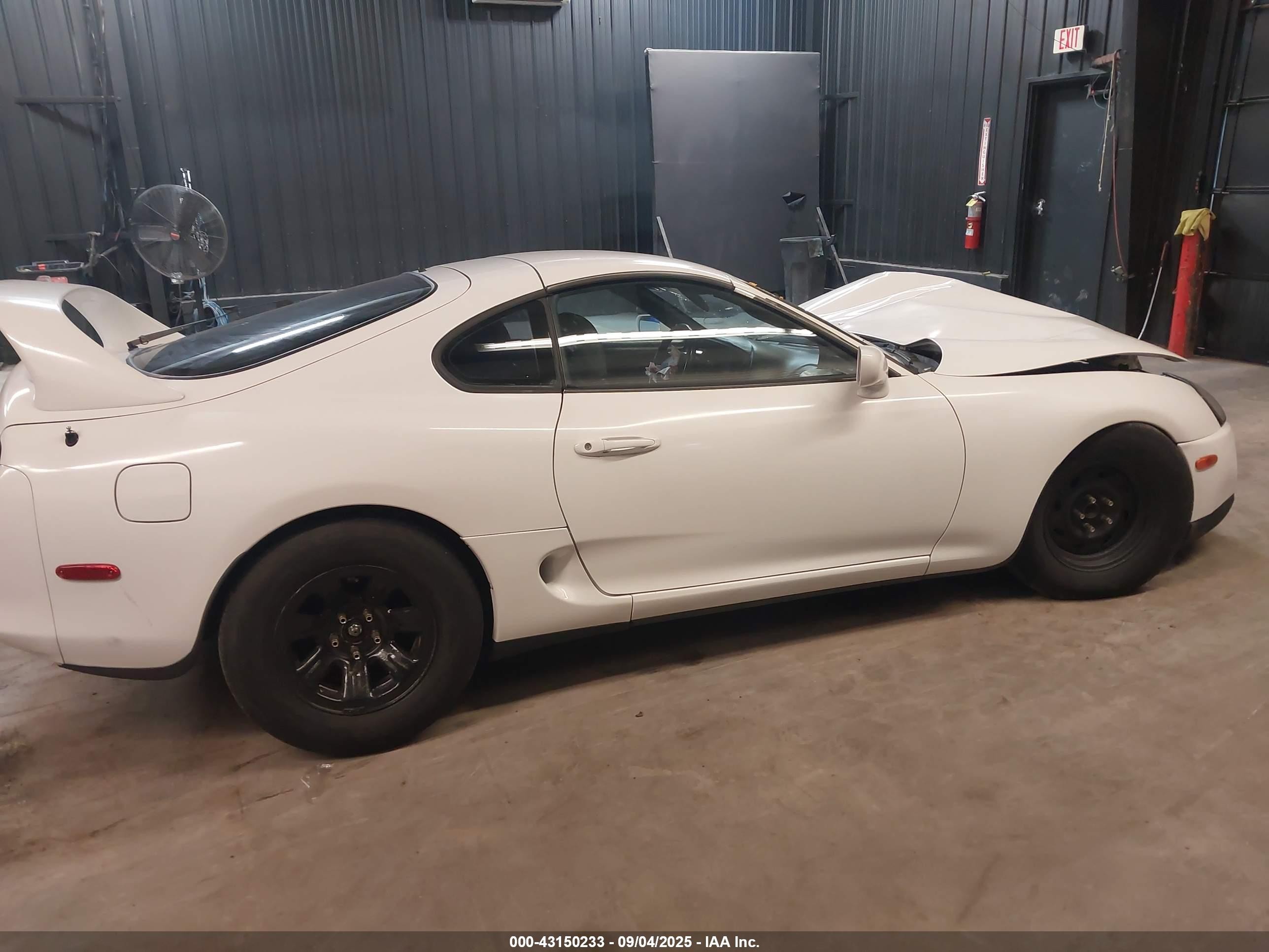 1995 Toyota Supra Sport Roof White vin: JT2JA81J0S0024026