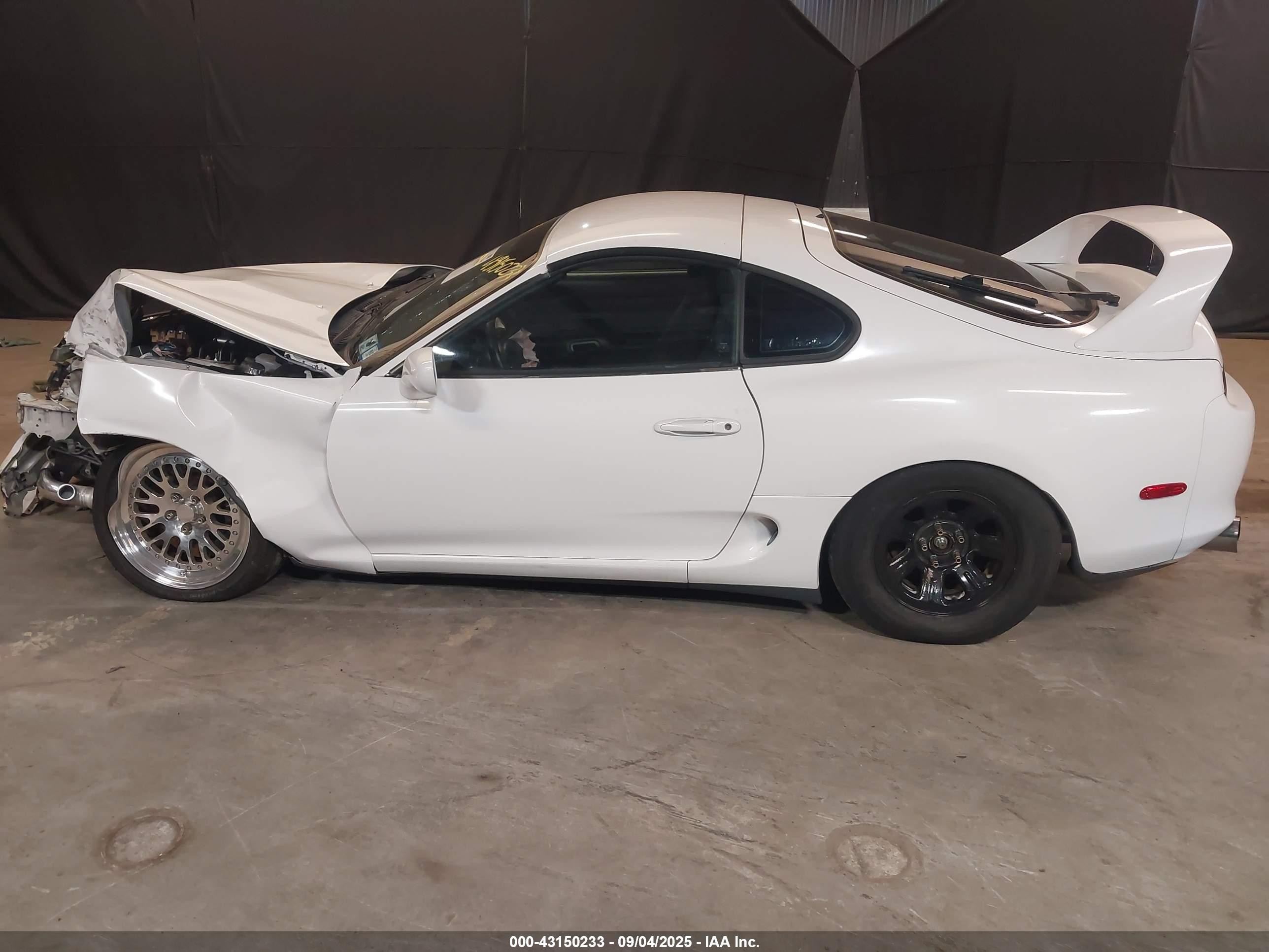 1995 Toyota Supra Sport Roof White vin: JT2JA81J0S0024026