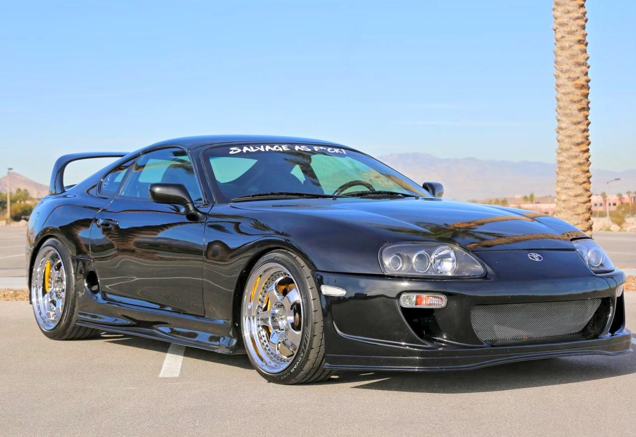 1993 Toyota Supra Base Black vin: JT2JA81J4P0003946