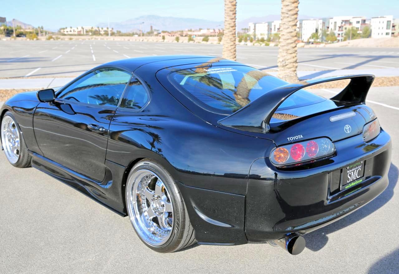 1993 Toyota Supra Base Black vin: JT2JA81J4P0003946