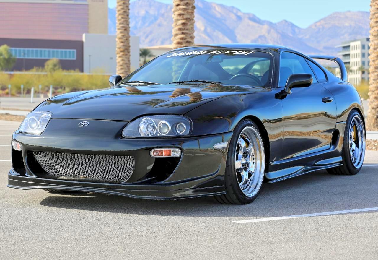 1993 Toyota Supra Base Black vin: JT2JA81J4P0003946
