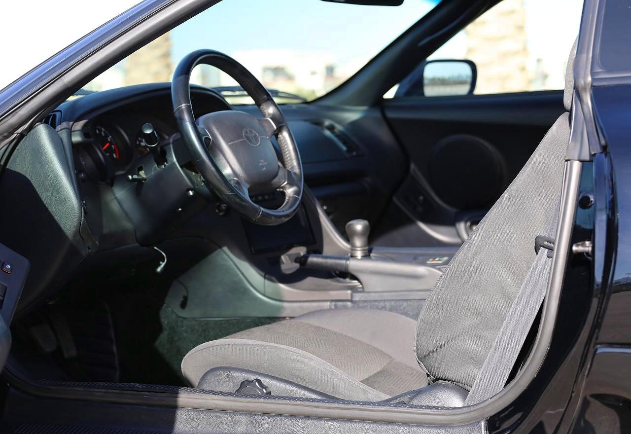 1993 Toyota Supra Base Black vin: JT2JA81J4P0003946