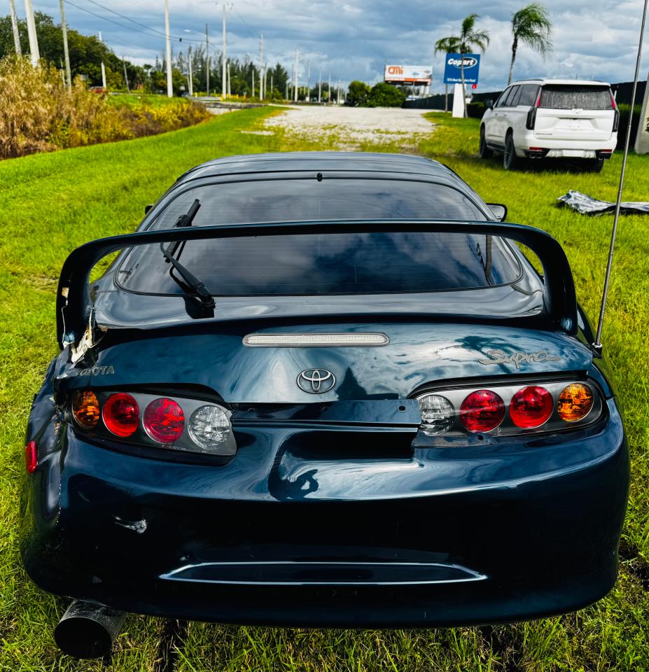 1993 Toyota Supra Sport Roof Blue vin: JT2JA82J5P0006112