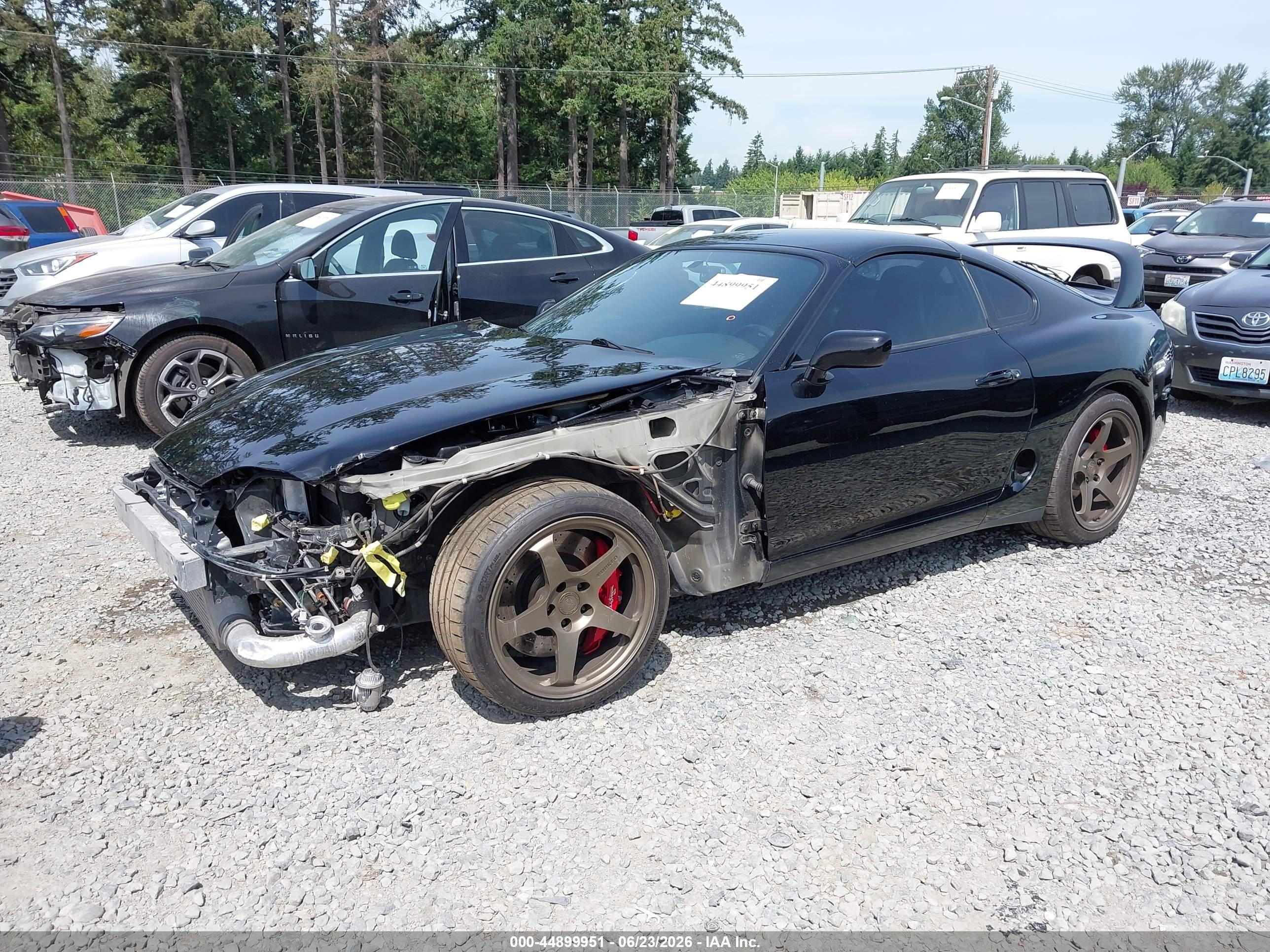 1995 Toyota Supra Sport Roof Black vin: JT2JA82J6S0028676