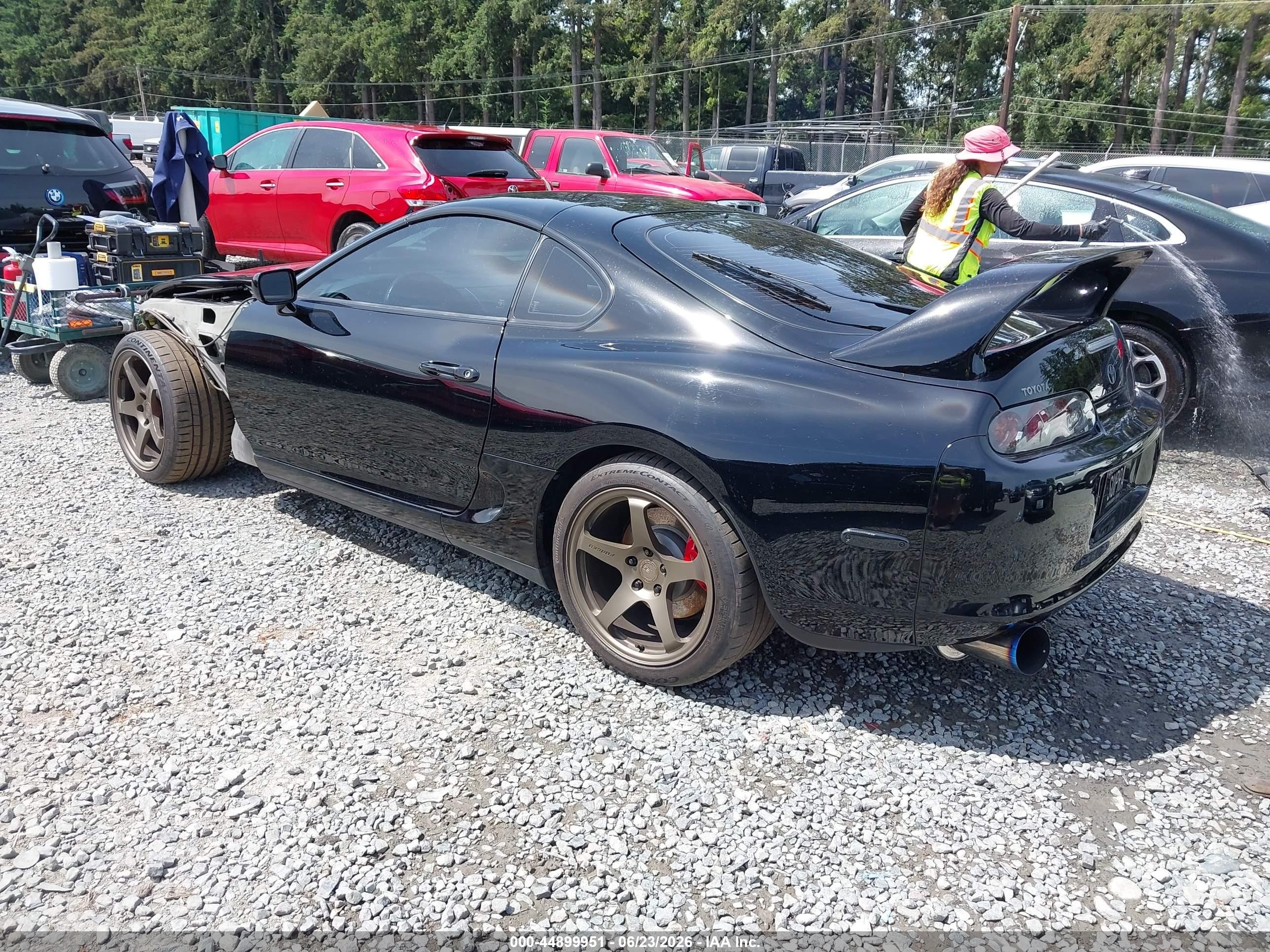 1995 Toyota Supra Sport Roof Black vin: JT2JA82J6S0028676