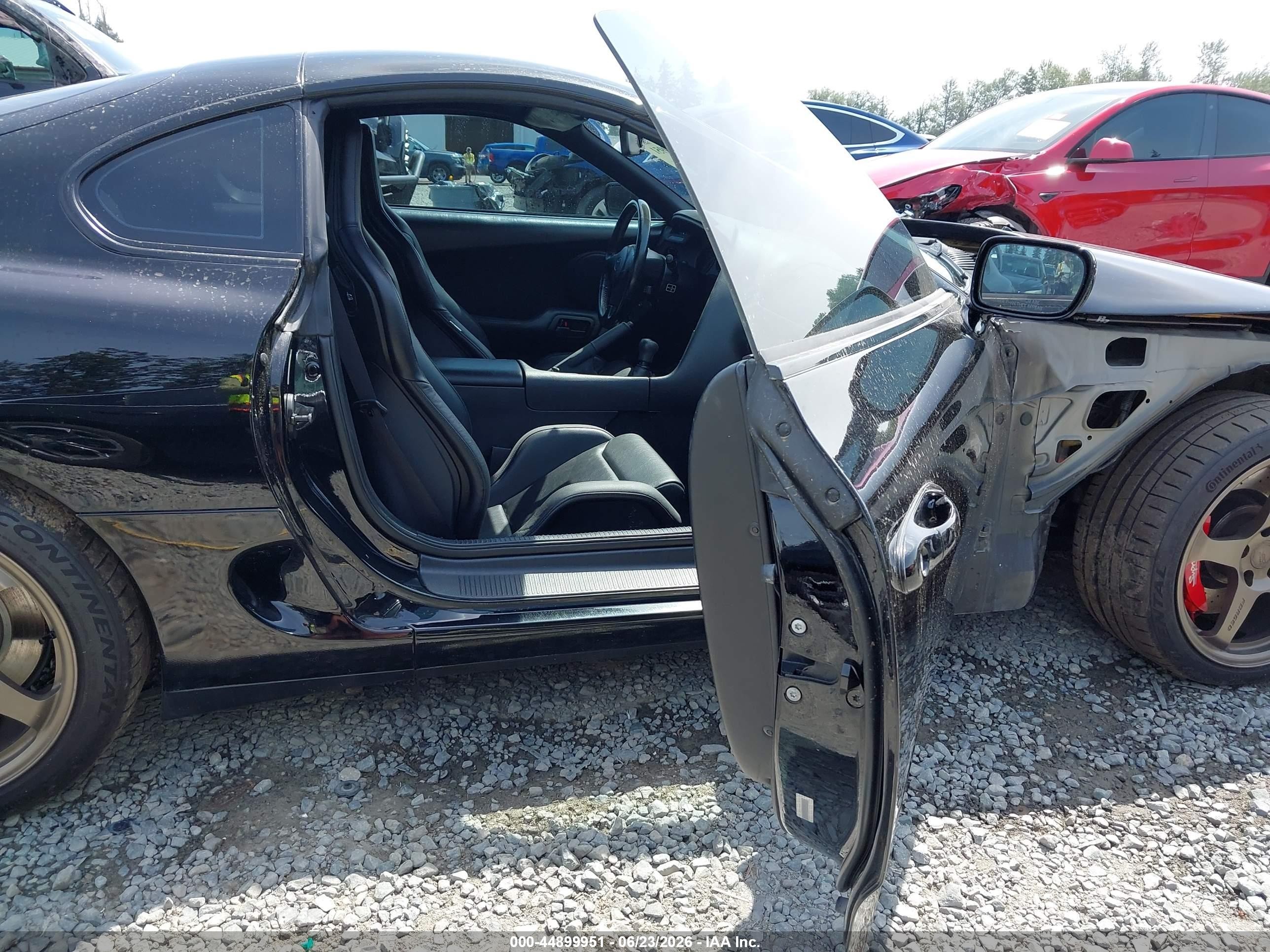 1995 Toyota Supra Sport Roof Black vin: JT2JA82J6S0028676