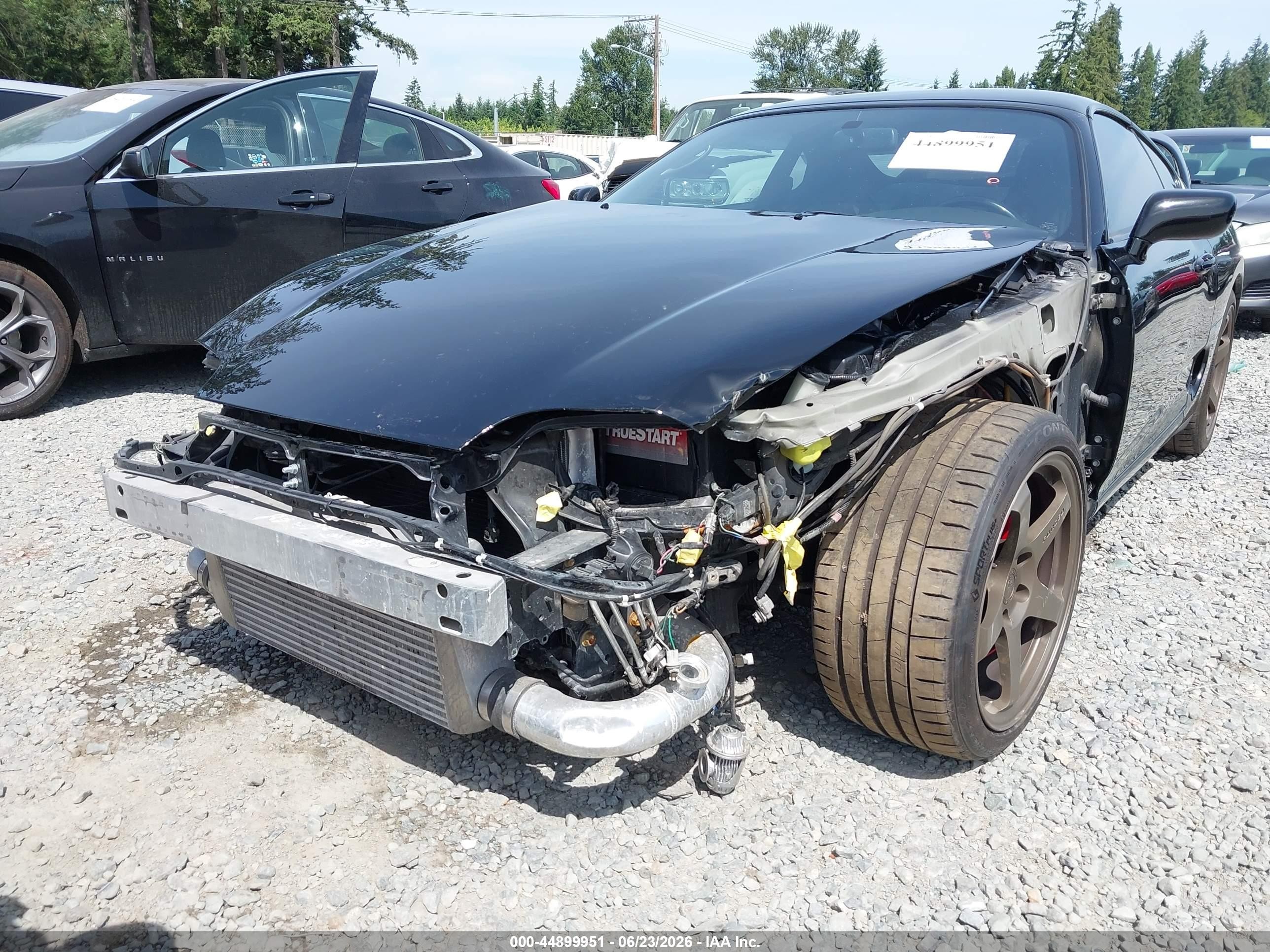 1995 Toyota Supra Sport Roof Black vin: JT2JA82J6S0028676