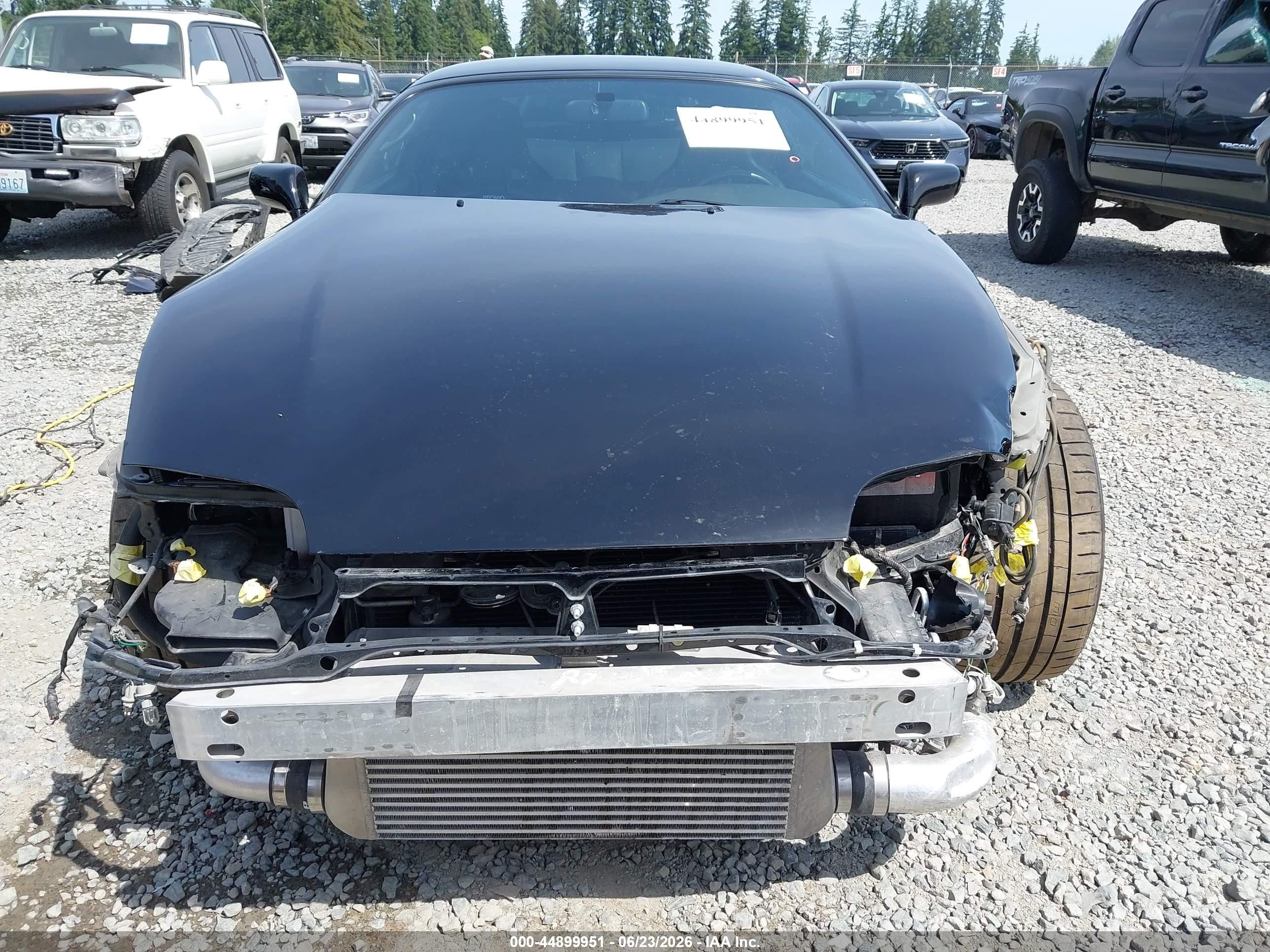 1995 Toyota Supra Sport Roof Black vin: JT2JA82J6S0028676