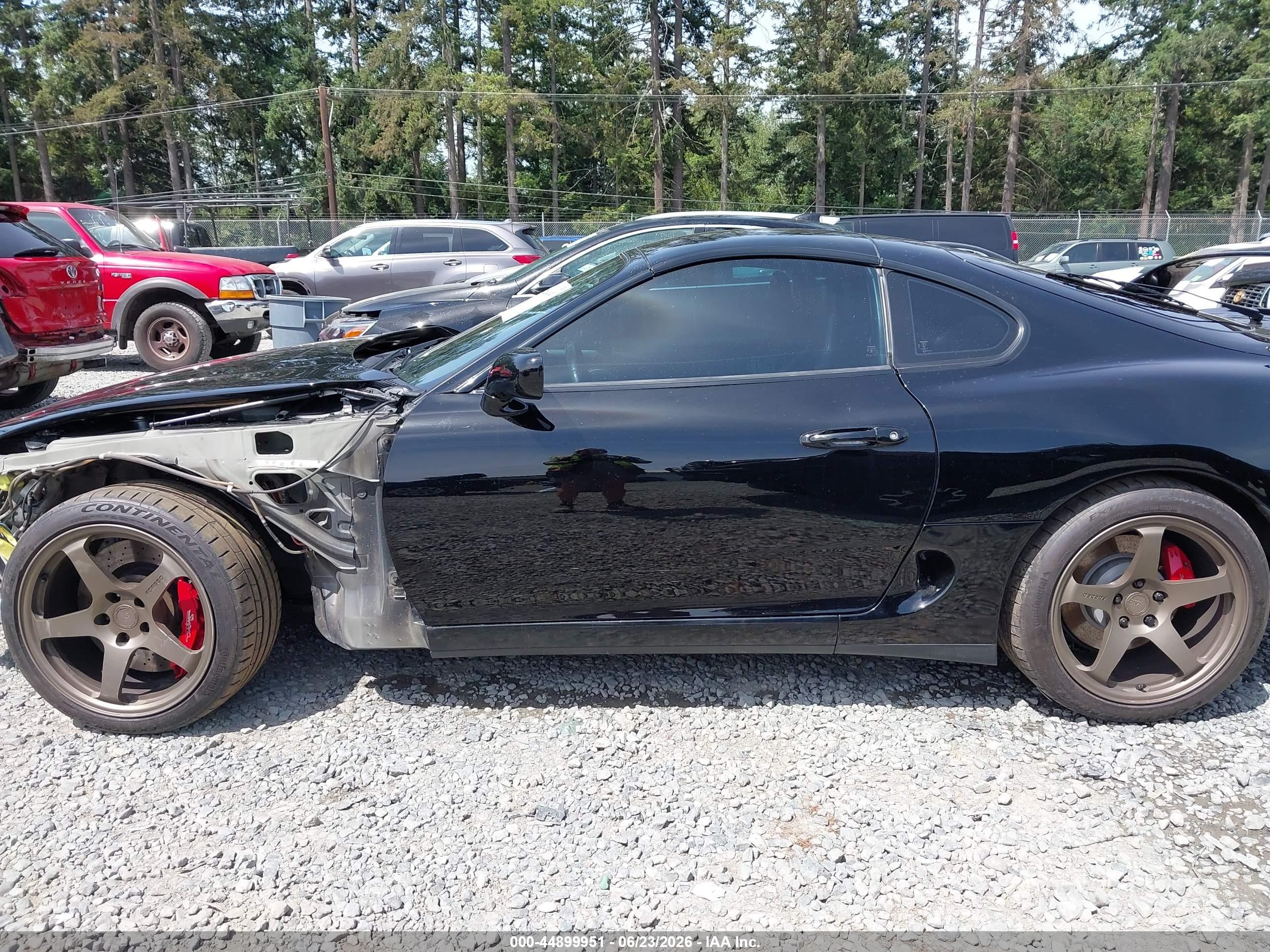 1995 Toyota Supra Sport Roof Black vin: JT2JA82J6S0028676