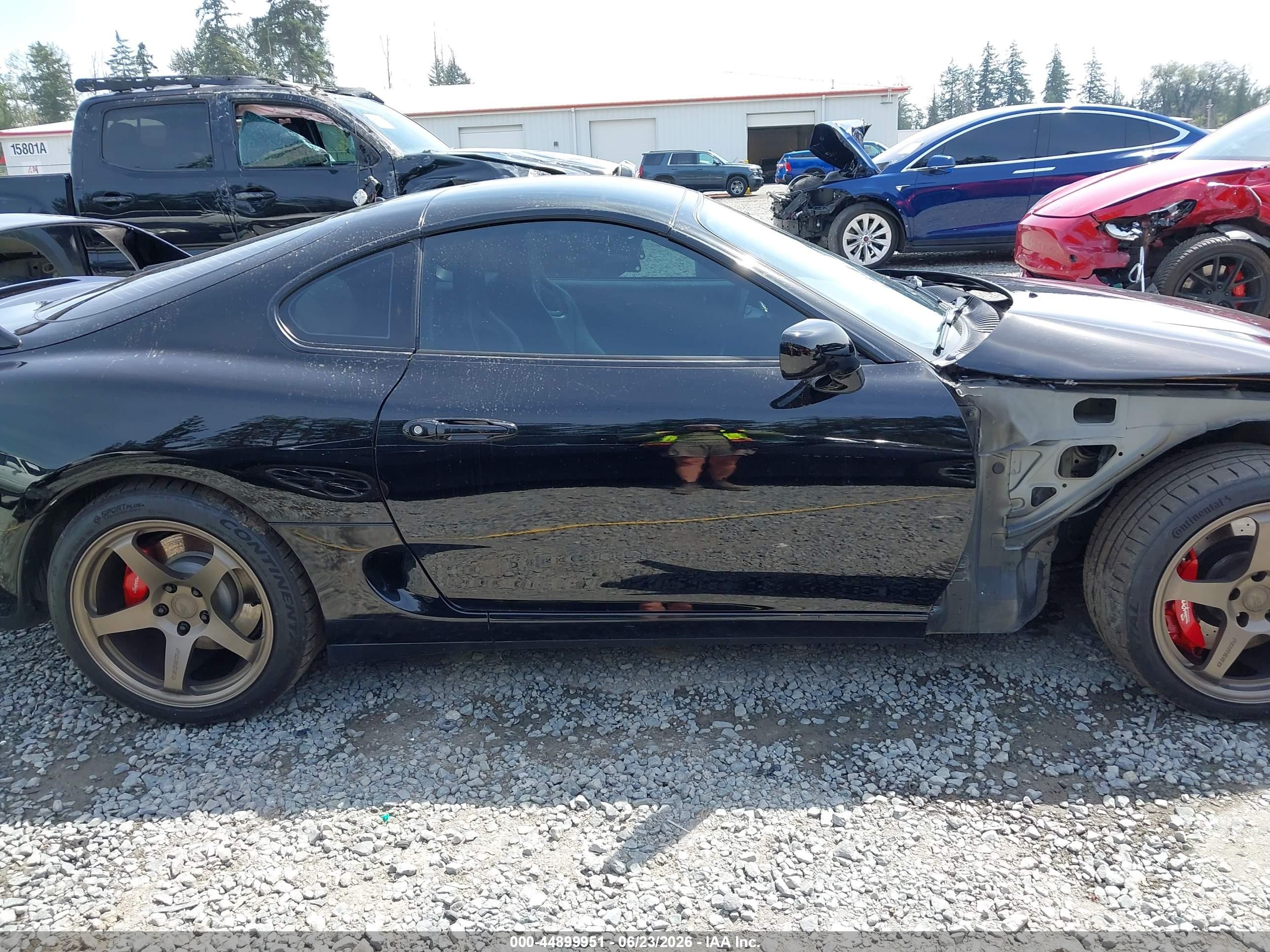 1995 Toyota Supra Sport Roof Black vin: JT2JA82J6S0028676