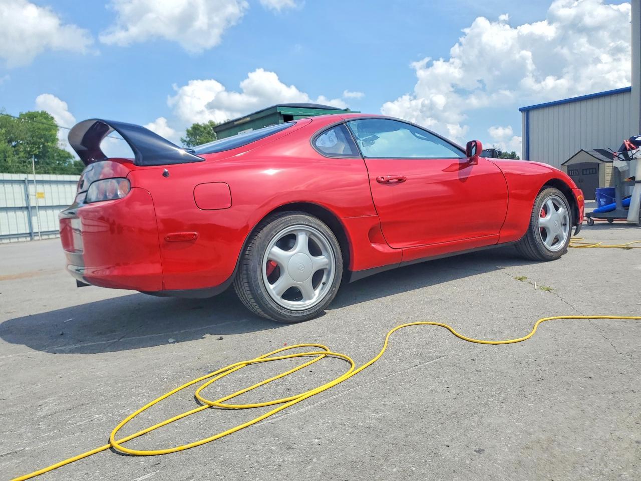 1993 Toyota Supra Sport Roof Red vin: JT2JA82JXP0002833
