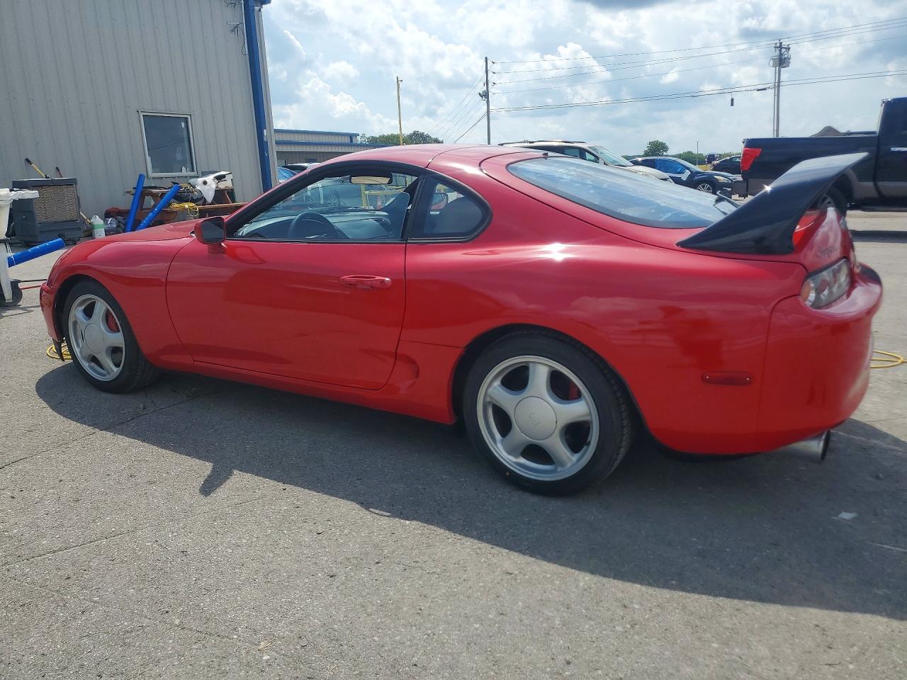 1993 Toyota Supra Sport Roof Red vin: JT2JA82JXP0002833