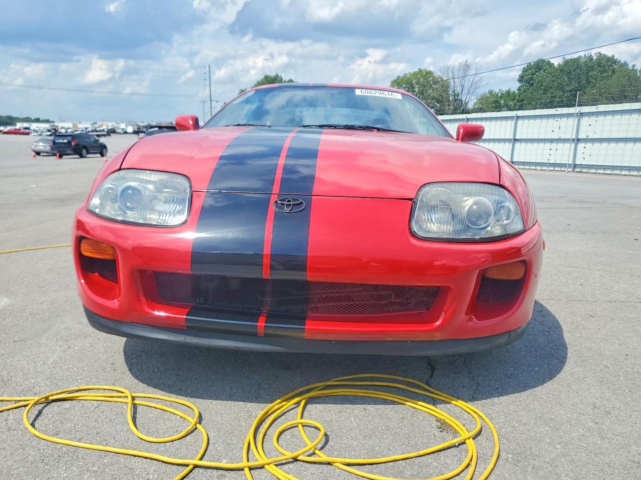 1993 Toyota Supra Sport Roof Red vin: JT2JA82JXP0002833