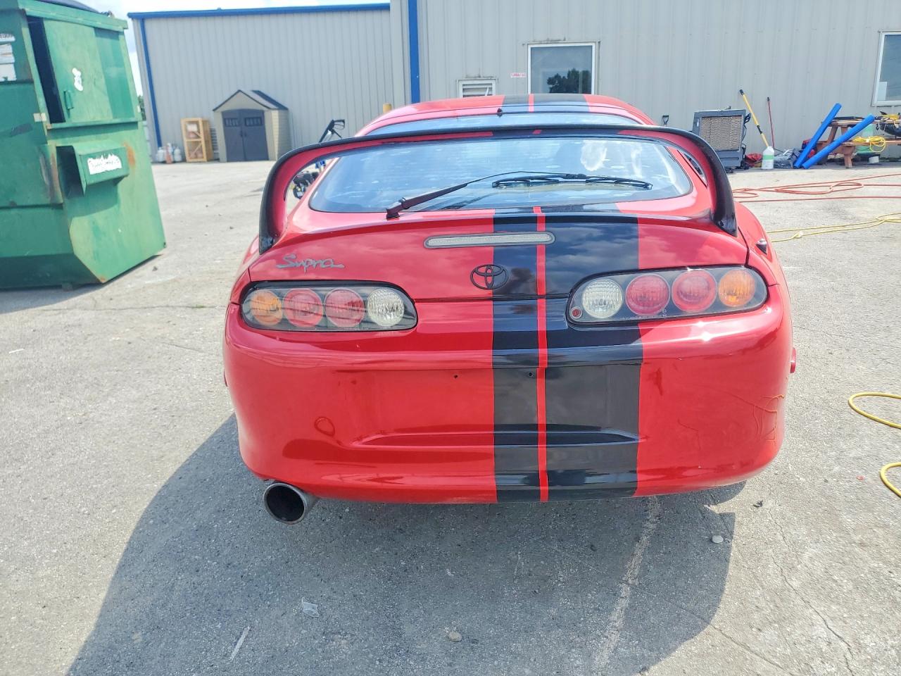 1993 Toyota Supra Sport Roof Red vin: JT2JA82JXP0002833