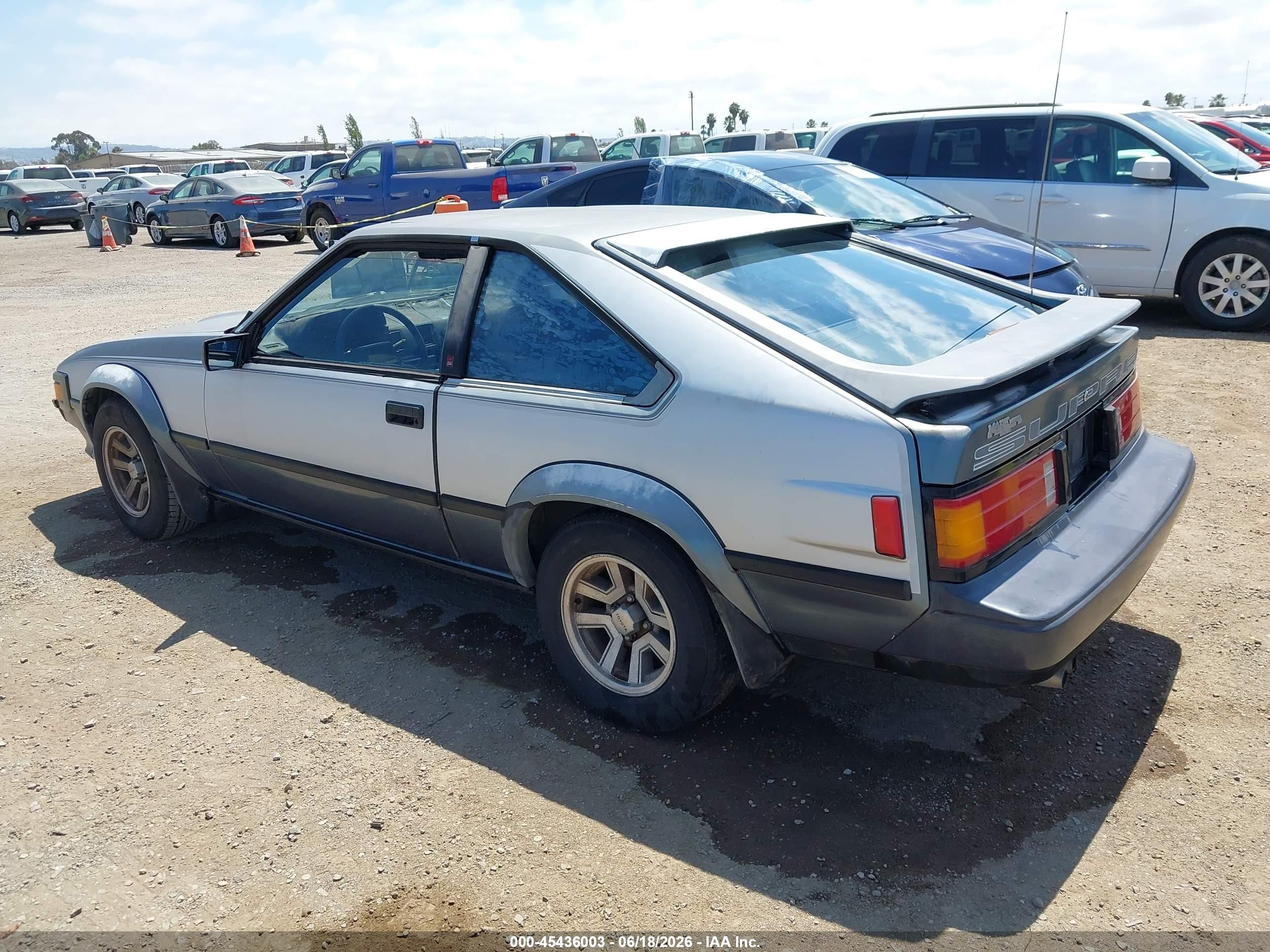 1985 Toyota Supra   Silver vin: JT2MA67L0F0140326