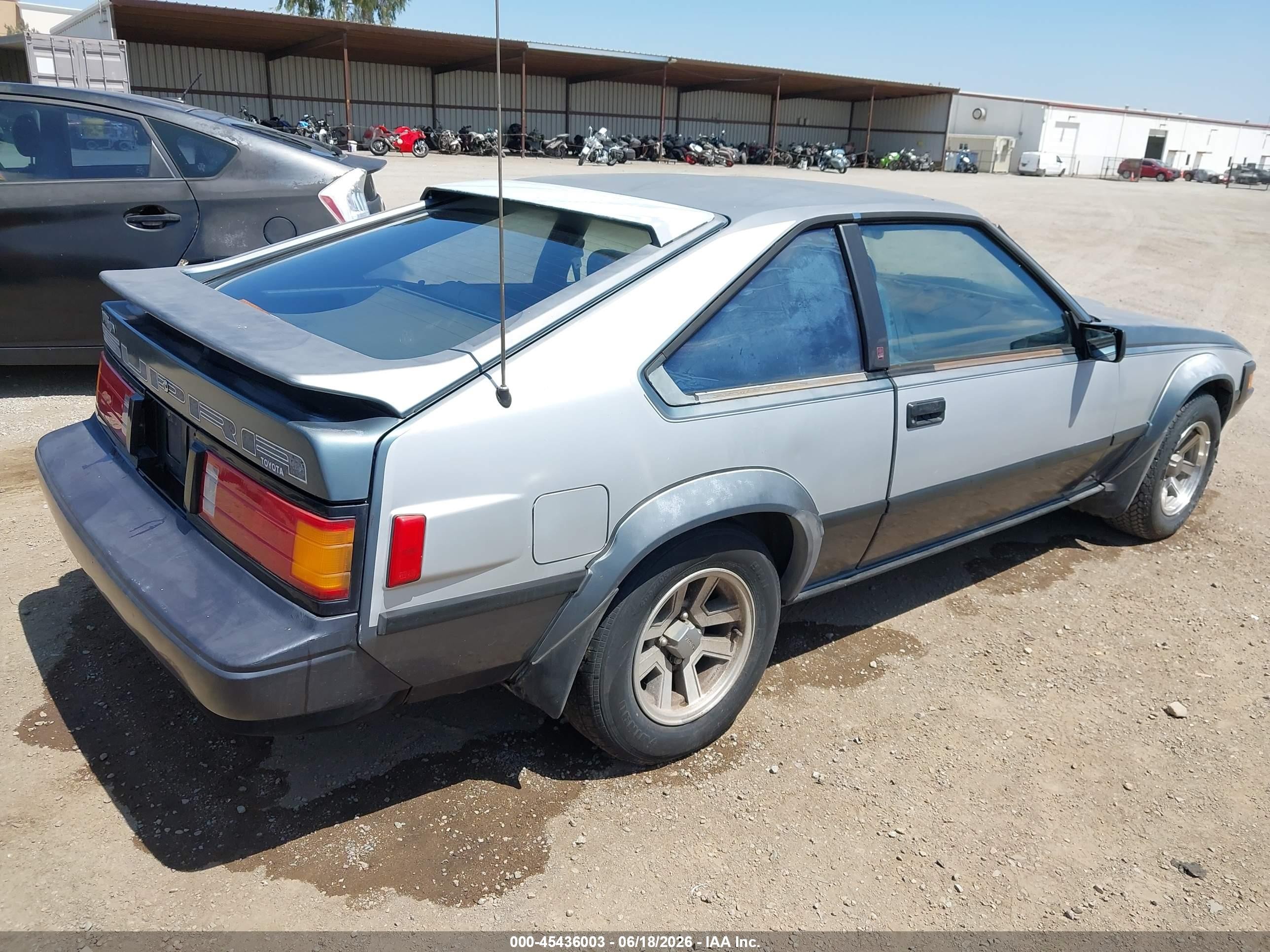 1985 Toyota Supra   Silver vin: JT2MA67L0F0140326