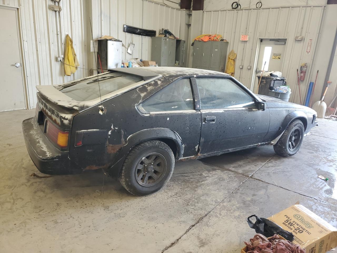 1985 Toyota Supra Black vin: JT2MA67L0F0158194