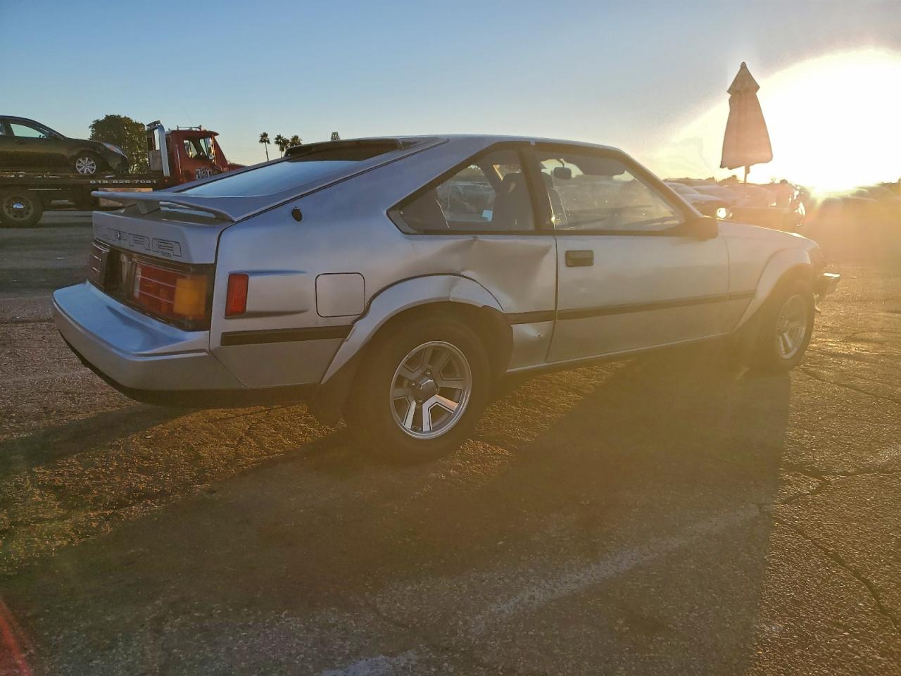 1985 Toyota Supra Silver vin: JT2MA67L9F0155116