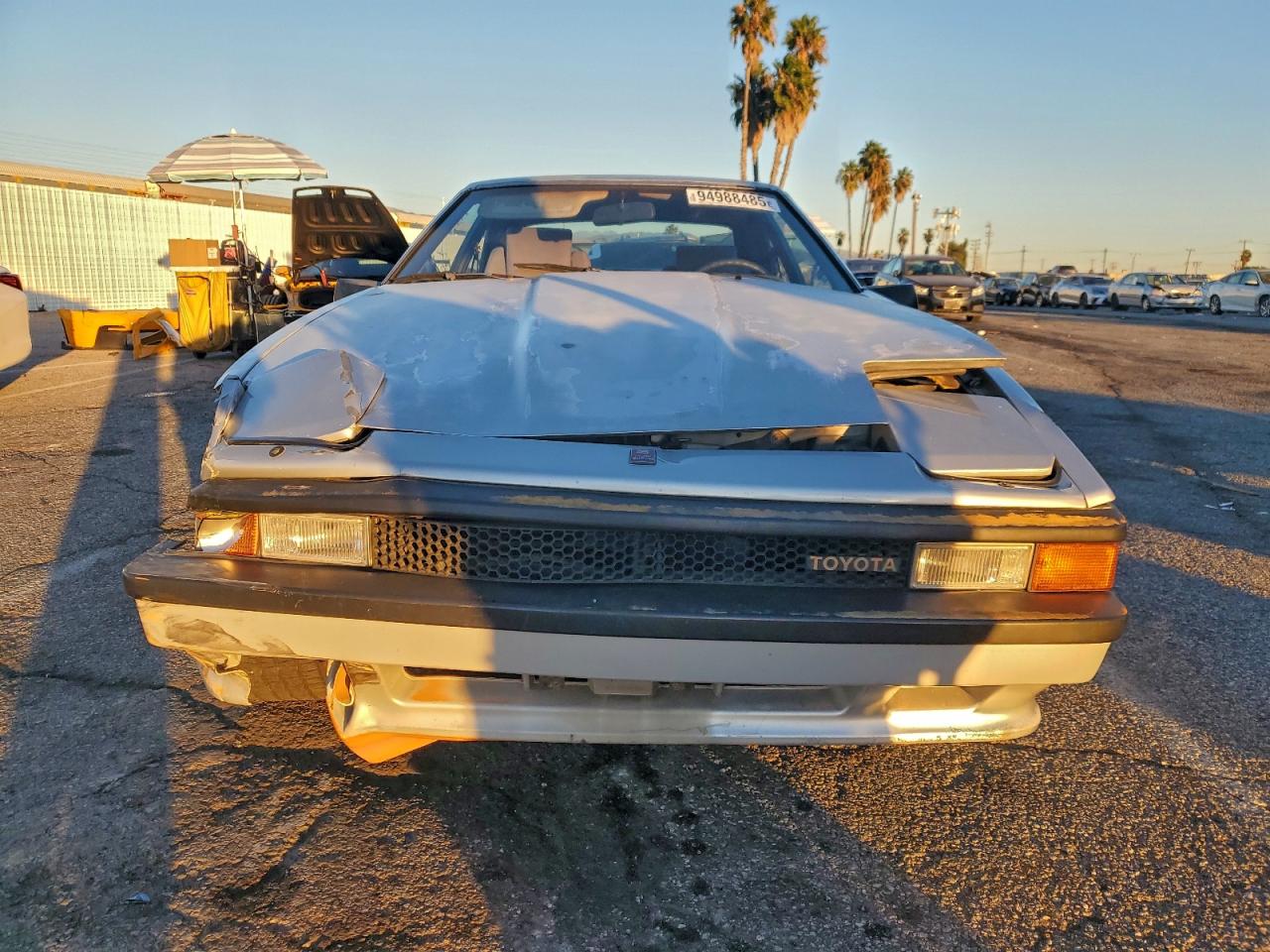 1985 Toyota Supra Silver vin: JT2MA67L9F0155116