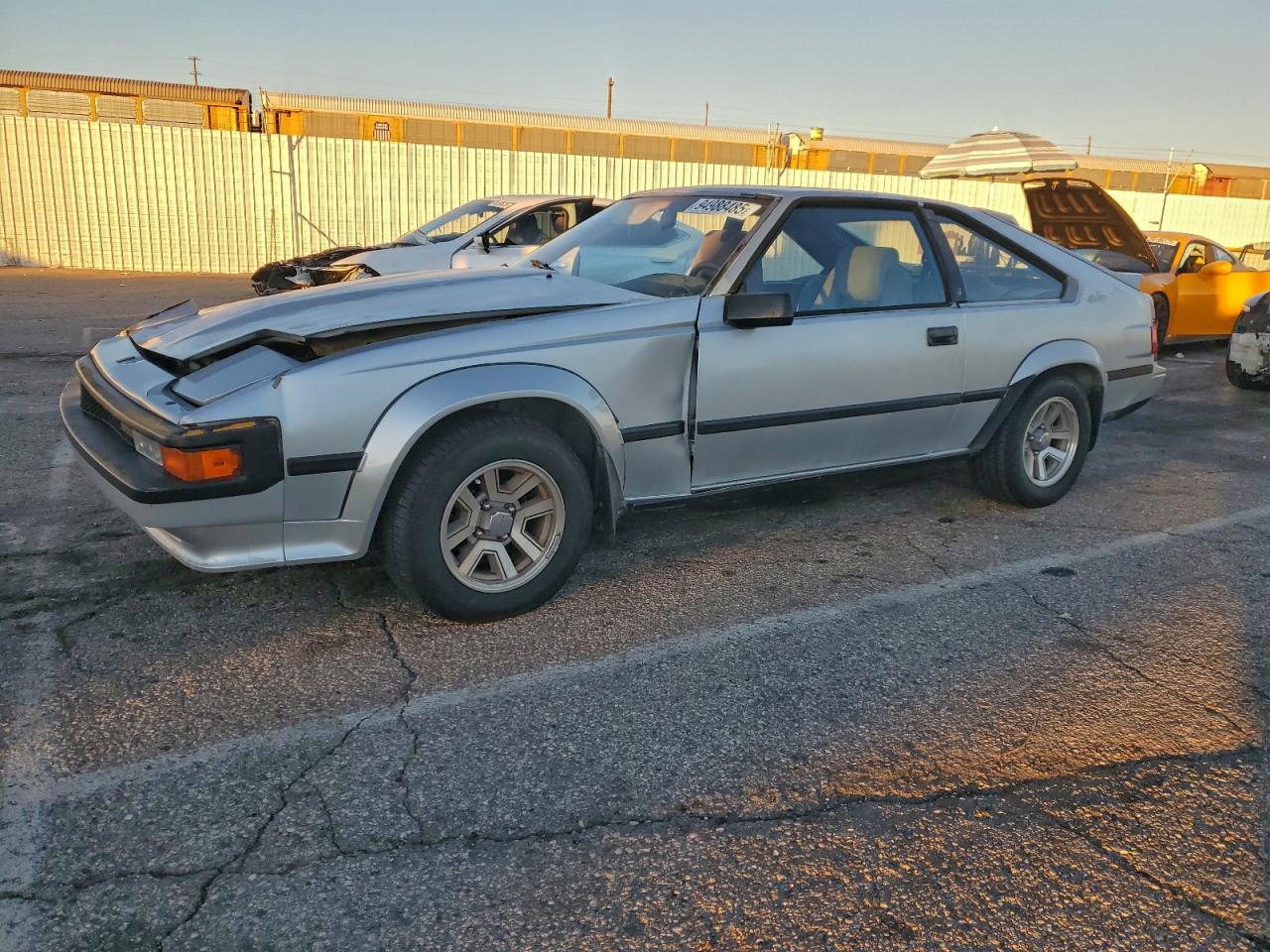 1985 Toyota Supra Silver vin: JT2MA67L9F0155116