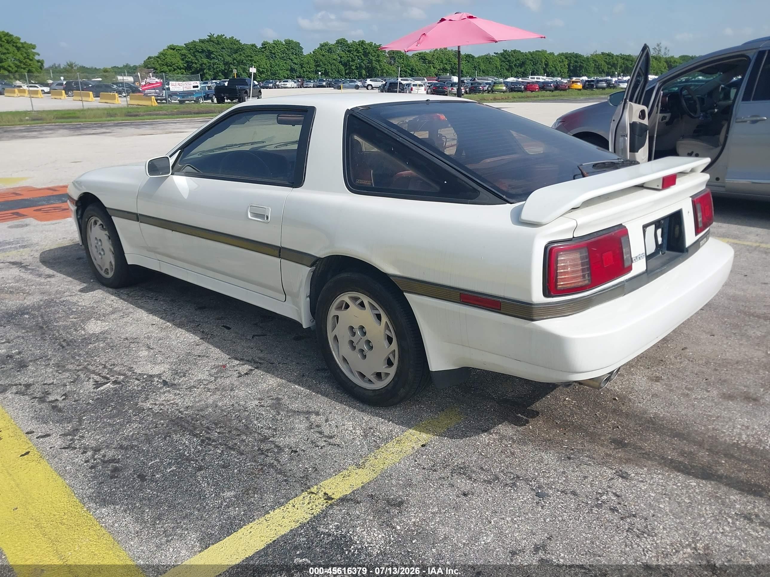 1987 Toyota Supra   Белый vin: JT2MA71L2H0048751