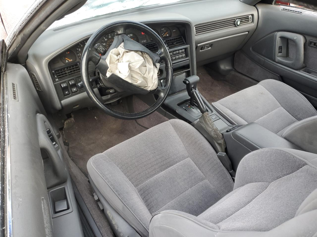 1990 Toyota Supra Sport Roof Burgundy vin: JT2MA71NXL0145934