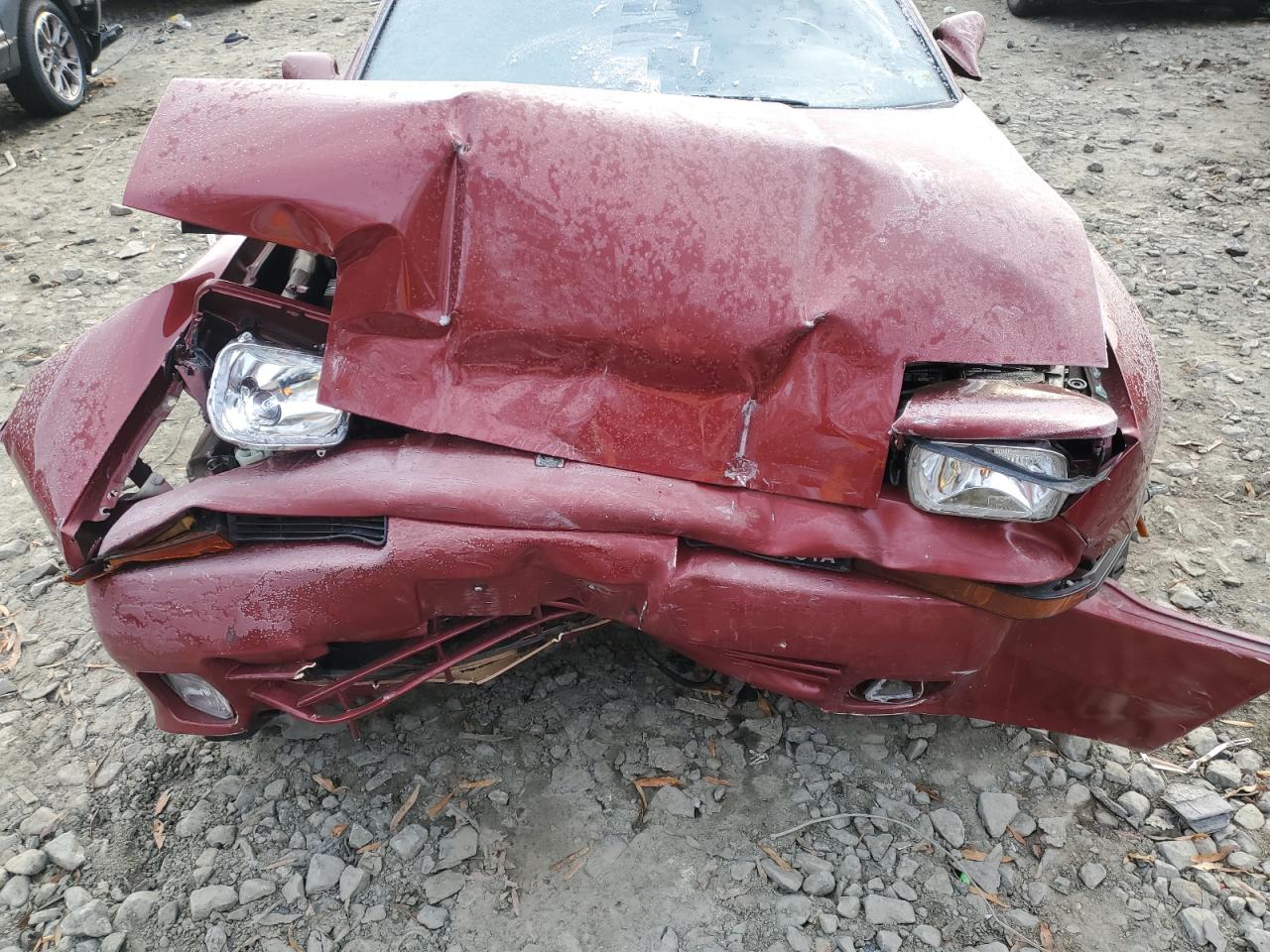 1990 Toyota Supra Sport Roof Burgundy vin: JT2MA71NXL0145934