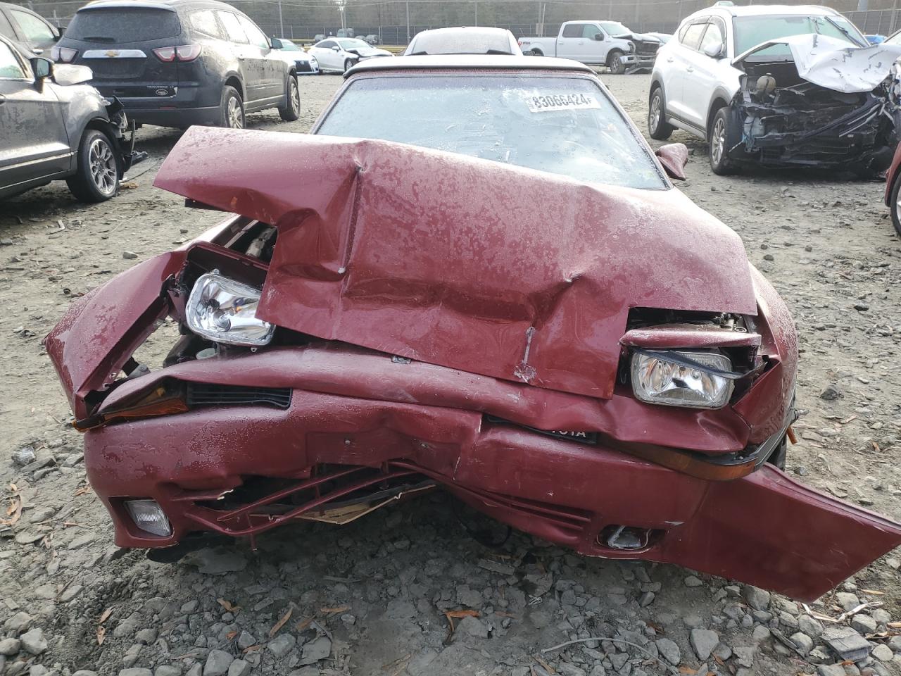 1990 Toyota Supra Sport Roof Burgundy vin: JT2MA71NXL0145934
