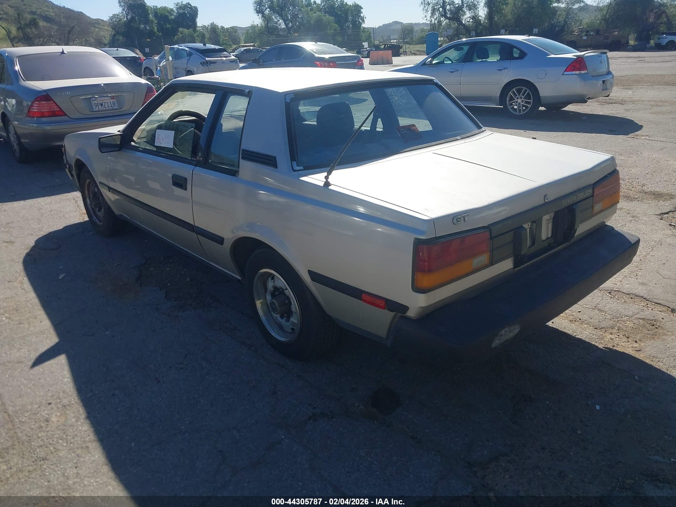 1985 Toyota Celica Gt Silver vin: JT2RA64C2F6245960