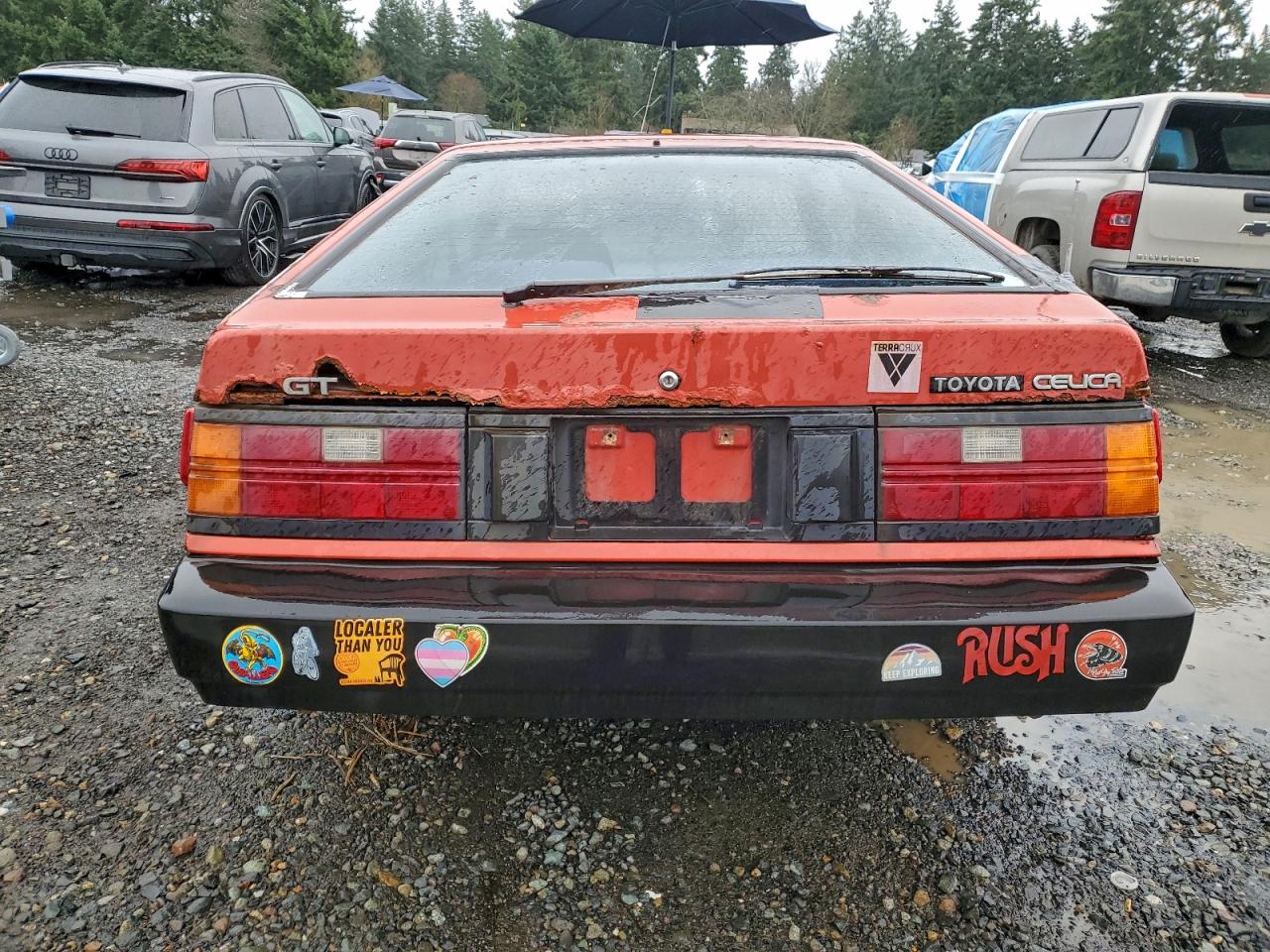 1983 Toyota Celica Gt-s Red vin: JT2RA65L4D4024674