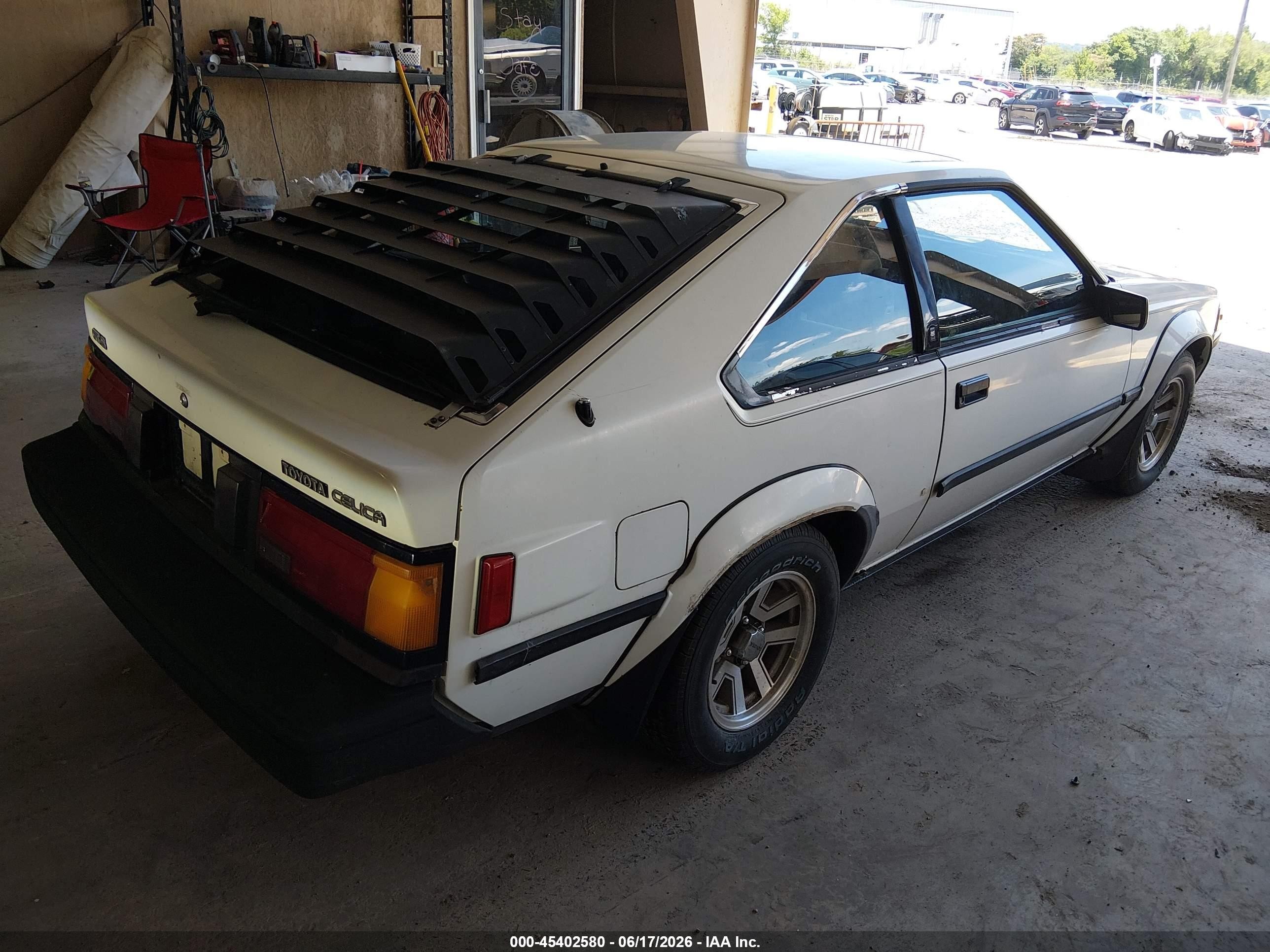 1985 Toyota Celica Gt-s White vin: JT2RA65L4F4064420