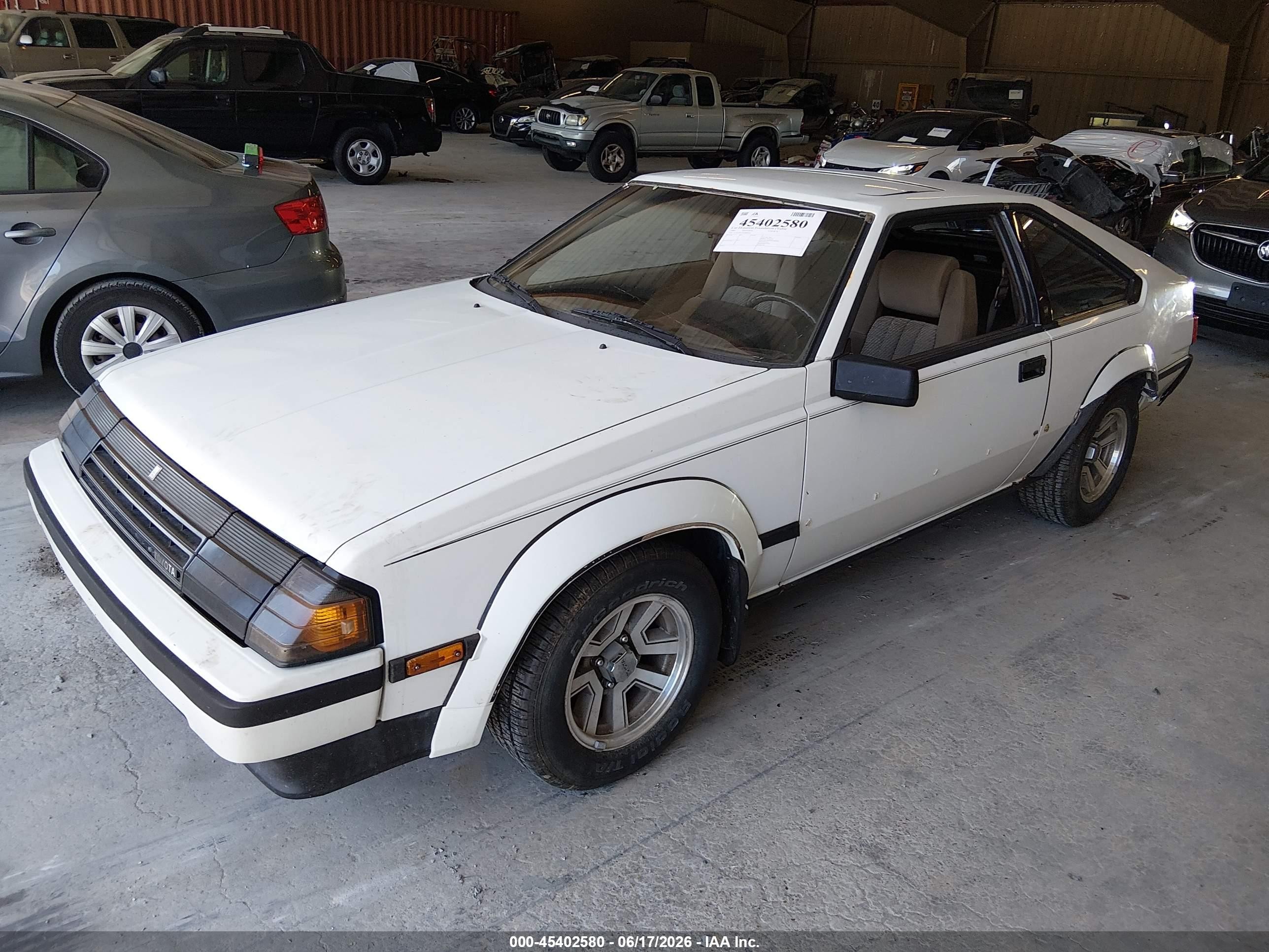 1985 Toyota Celica Gt-s White vin: JT2RA65L4F4064420
