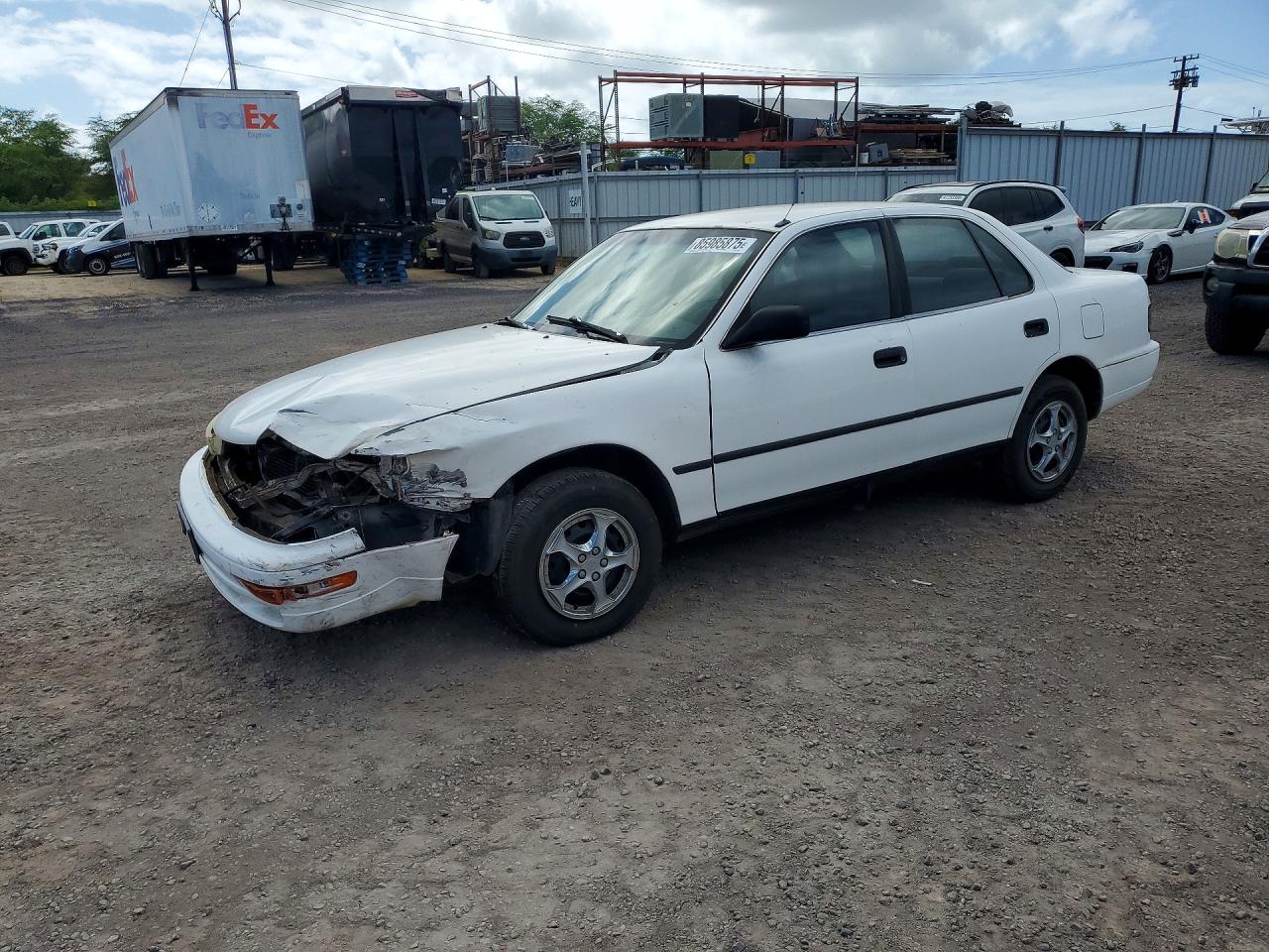 1992 Toyota Camry Dlx White vin: JT2SK11EXN0029671