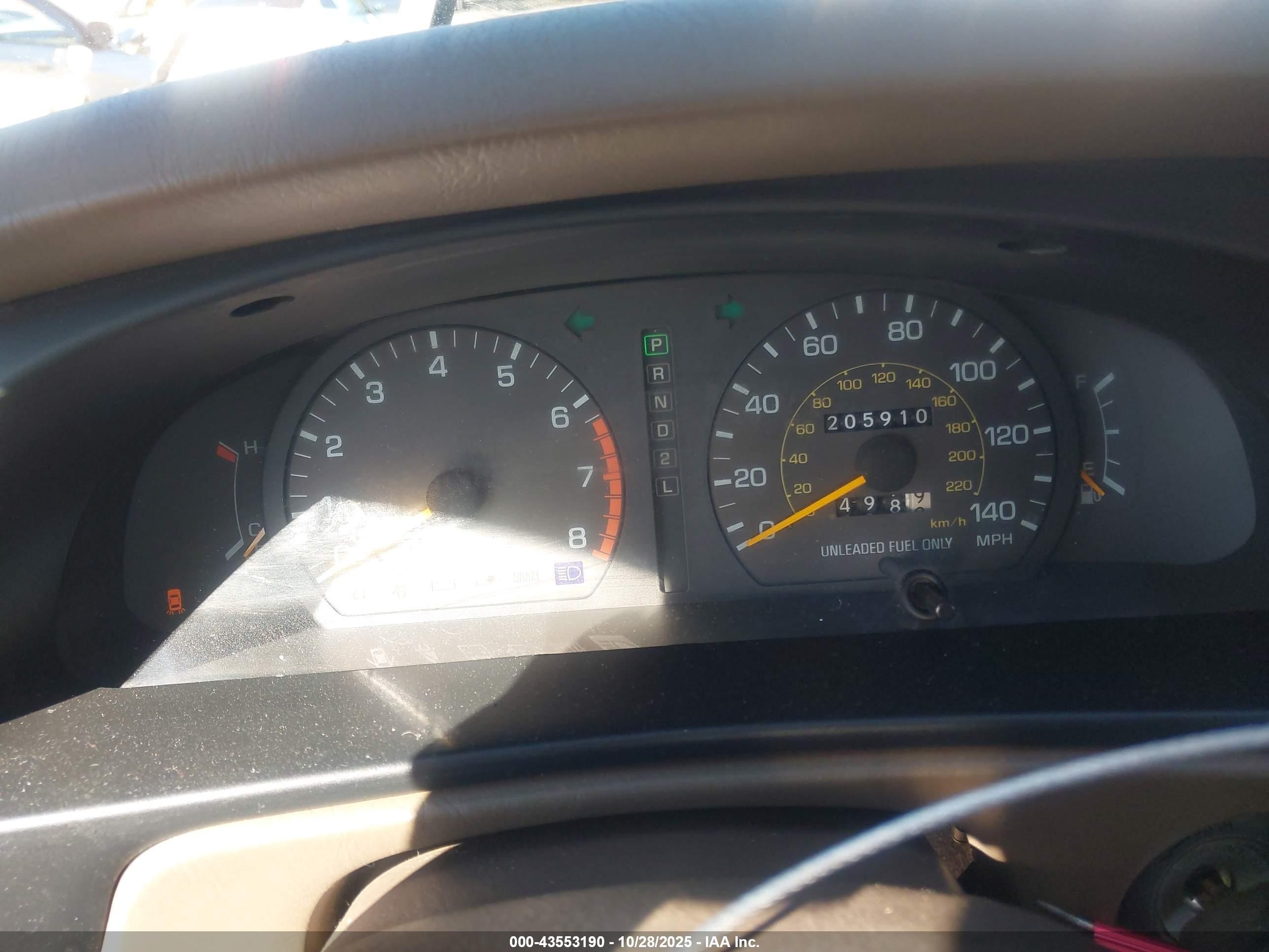 1995 Toyota Camry Le Beige vin: JT2SK12E1S0287944