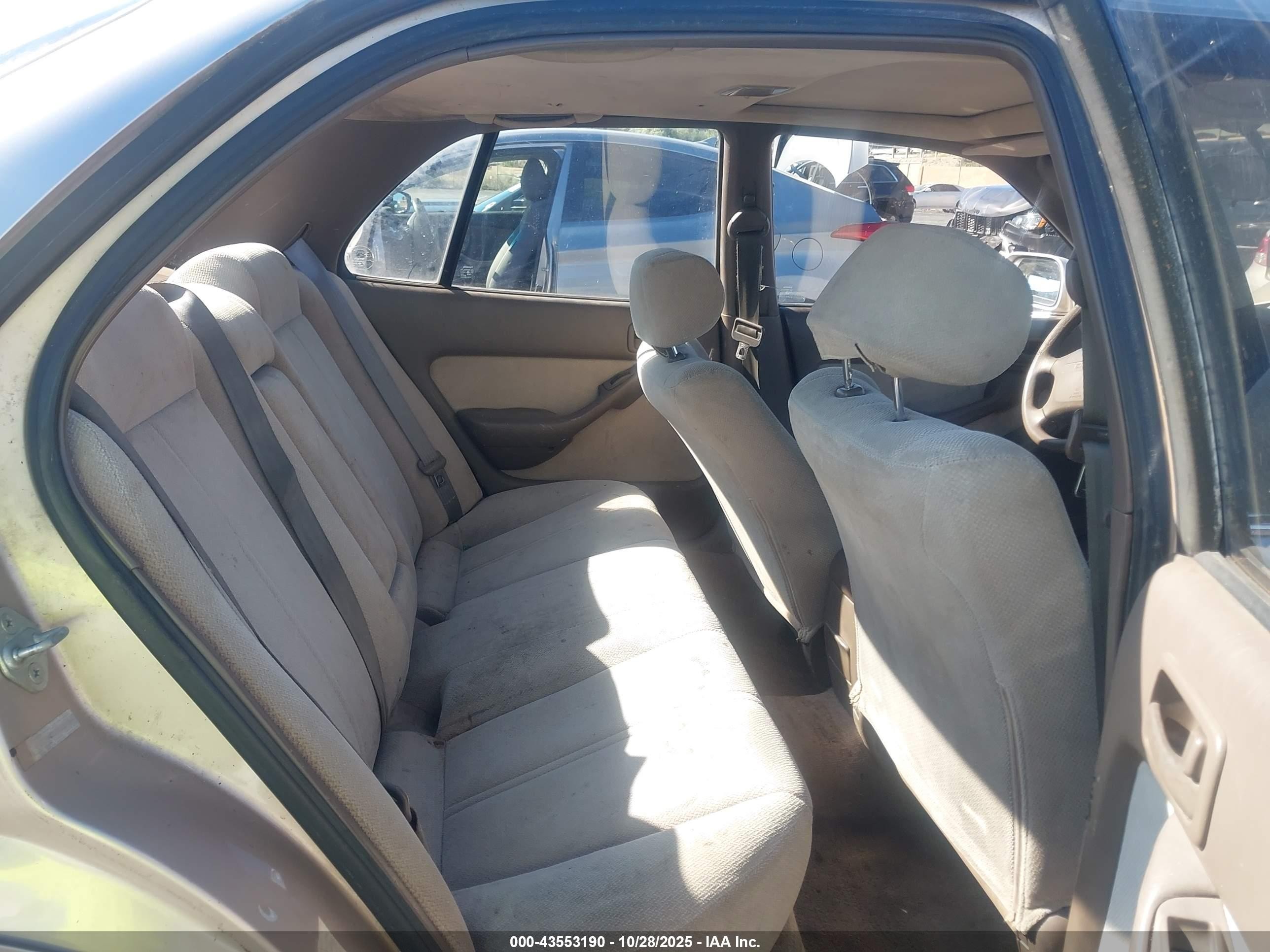 1995 Toyota Camry Le Beige vin: JT2SK12E1S0287944