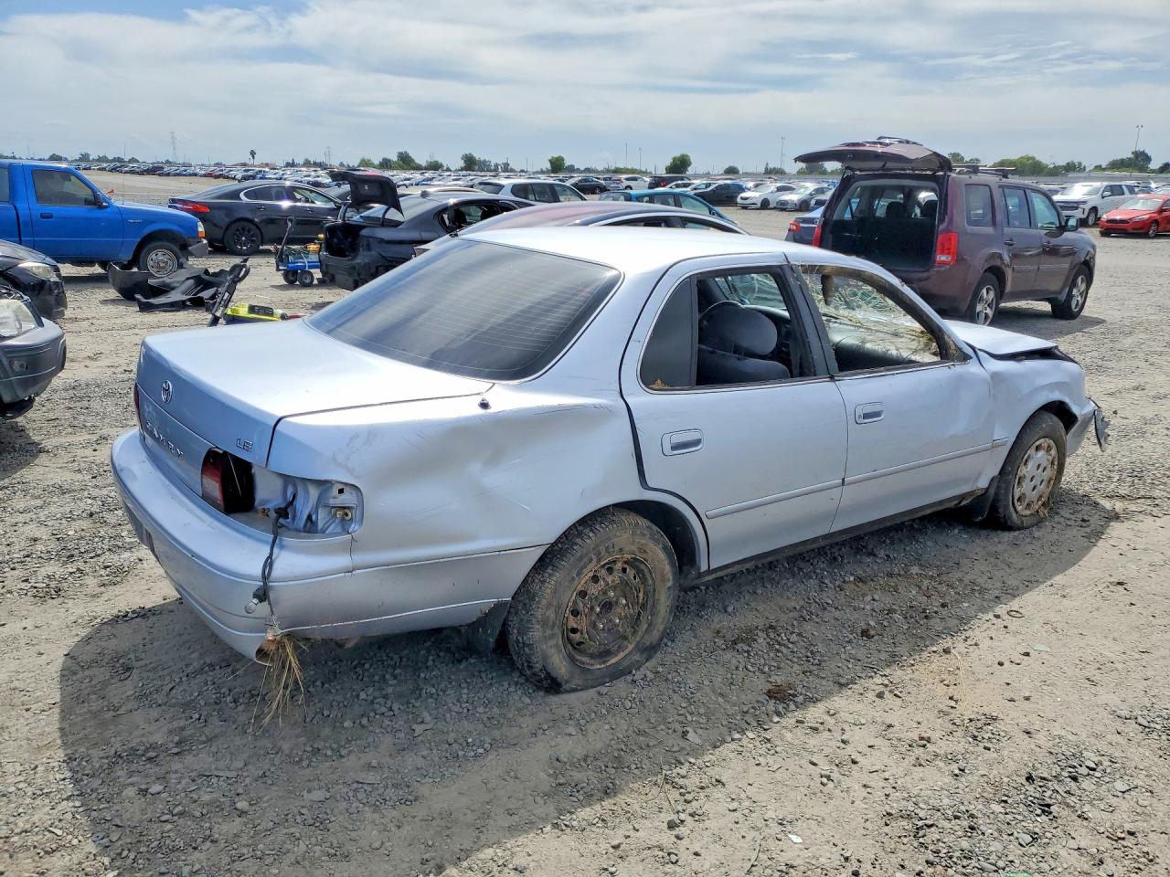 1995 Toyota Camry Le Gray vin: JT2SK12E1S0332459