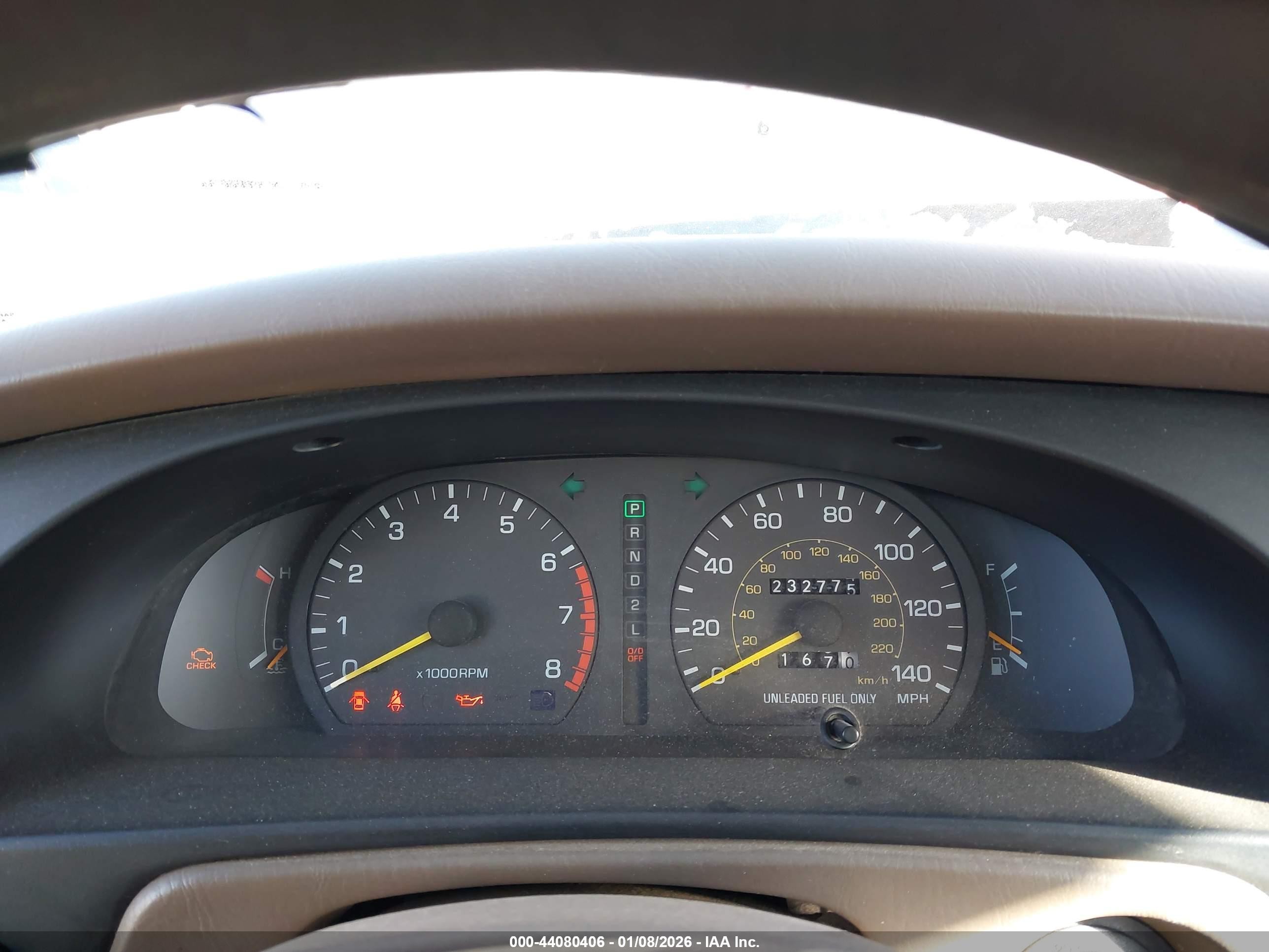 1995 Toyota Camry Le Gold vin: JT2SK12E3S0313699