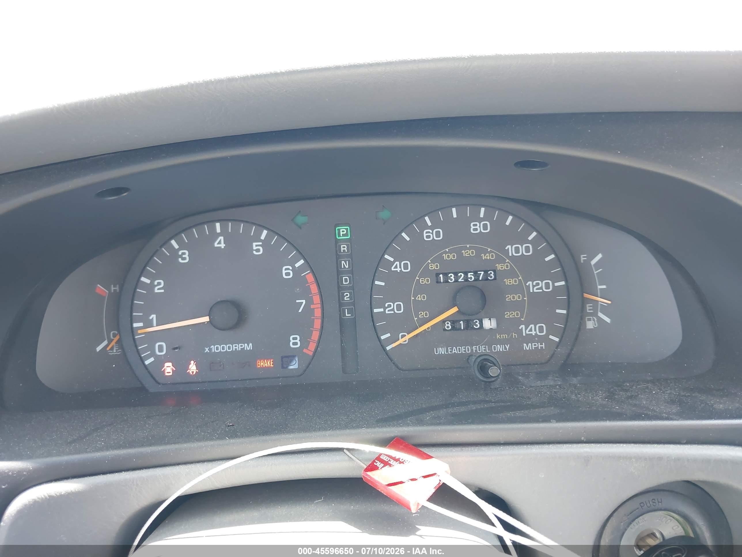 1995 Toyota Camry Le Silver vin: JT2SK12E3S0333256