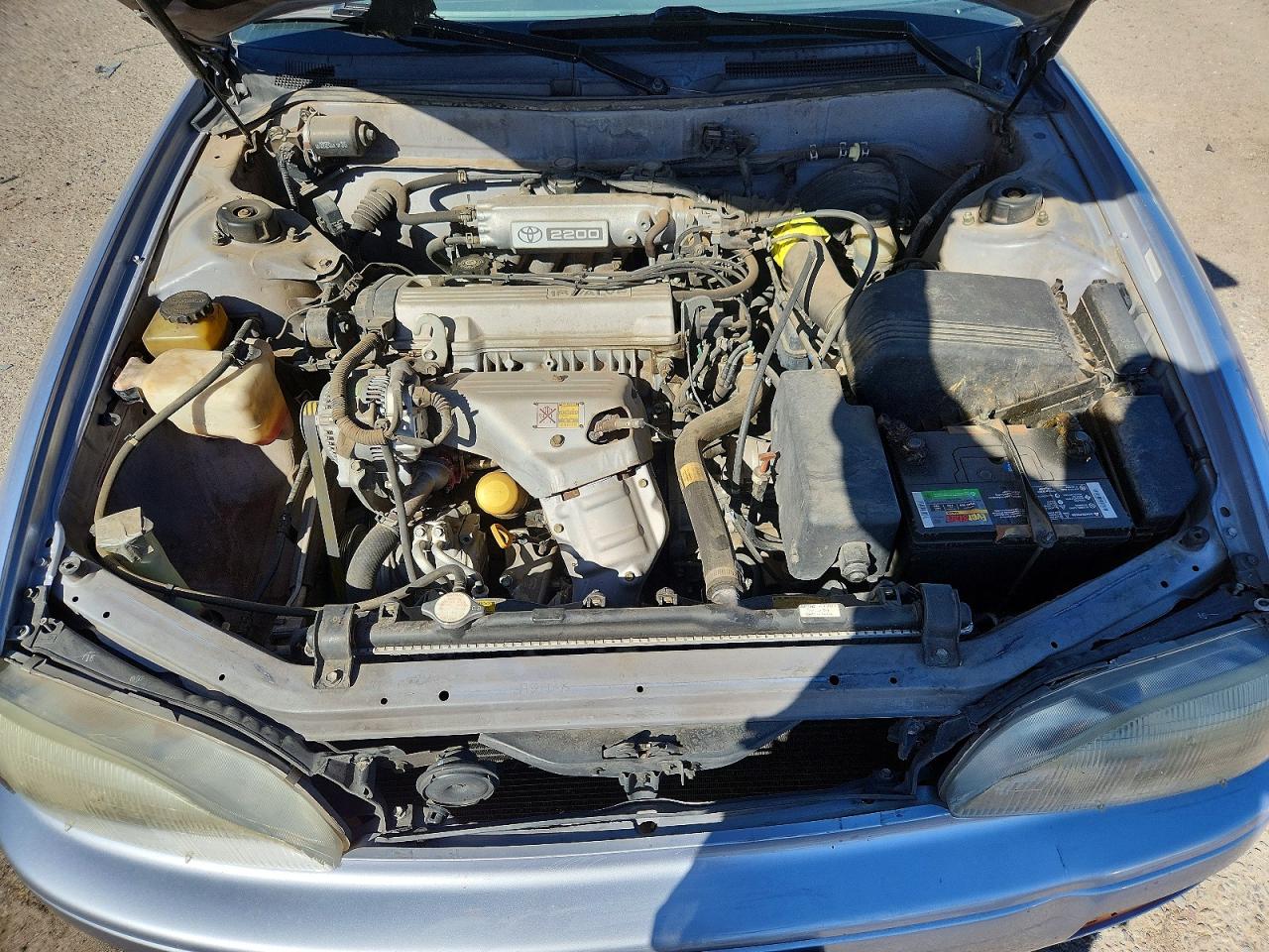 1995 Toyota Camry Le Silver vin: JT2SK12E4S0277487