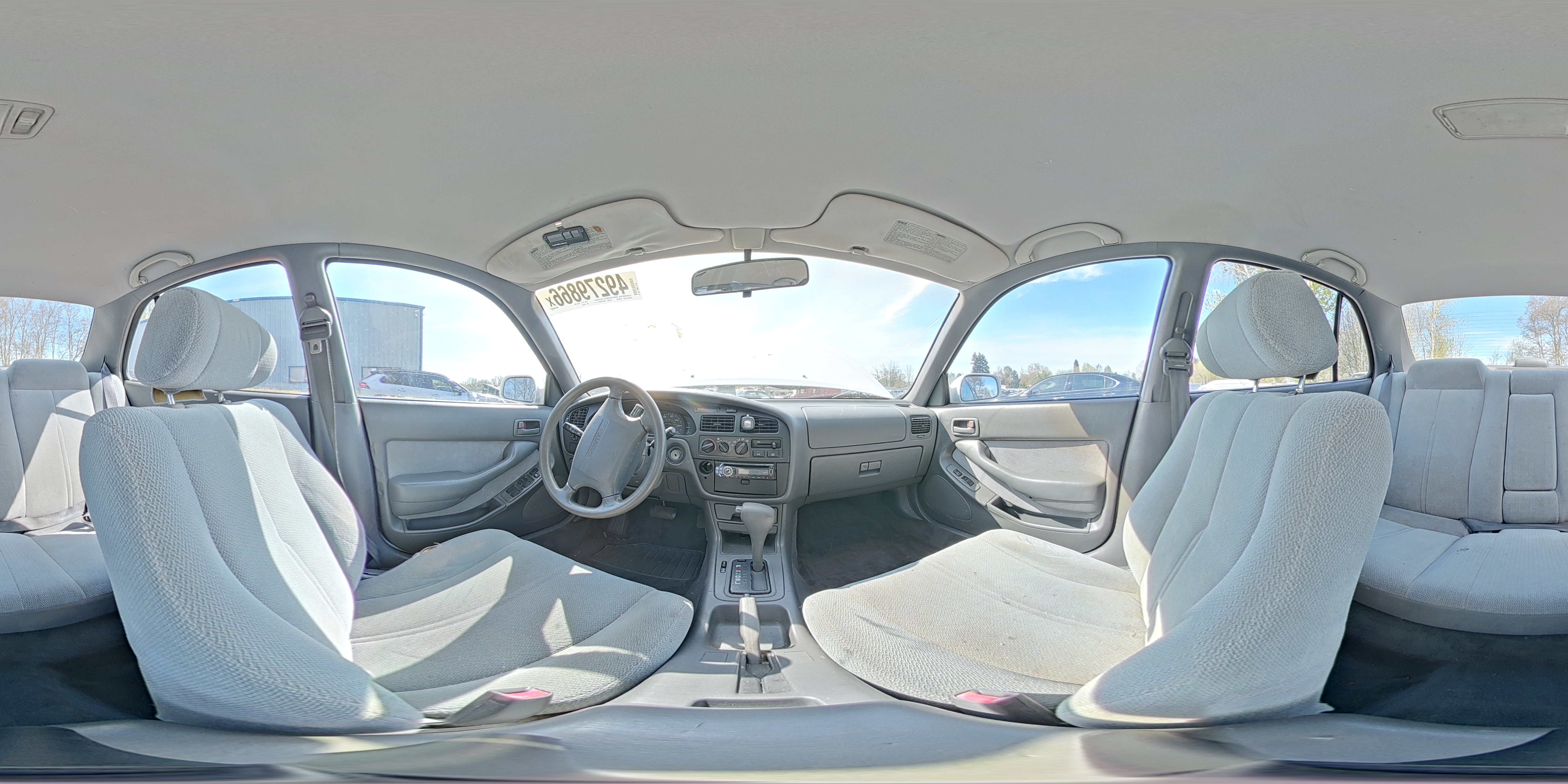 1995 Toyota Camry Le Белый vin: JT2SK12E4S0294841