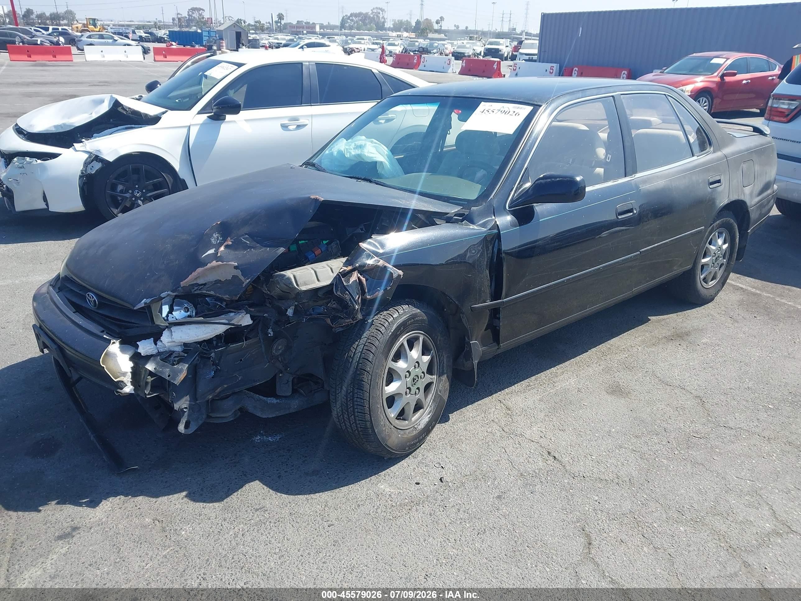 1994 Toyota Camry Le Black vin: JT2SK12E6R0191494