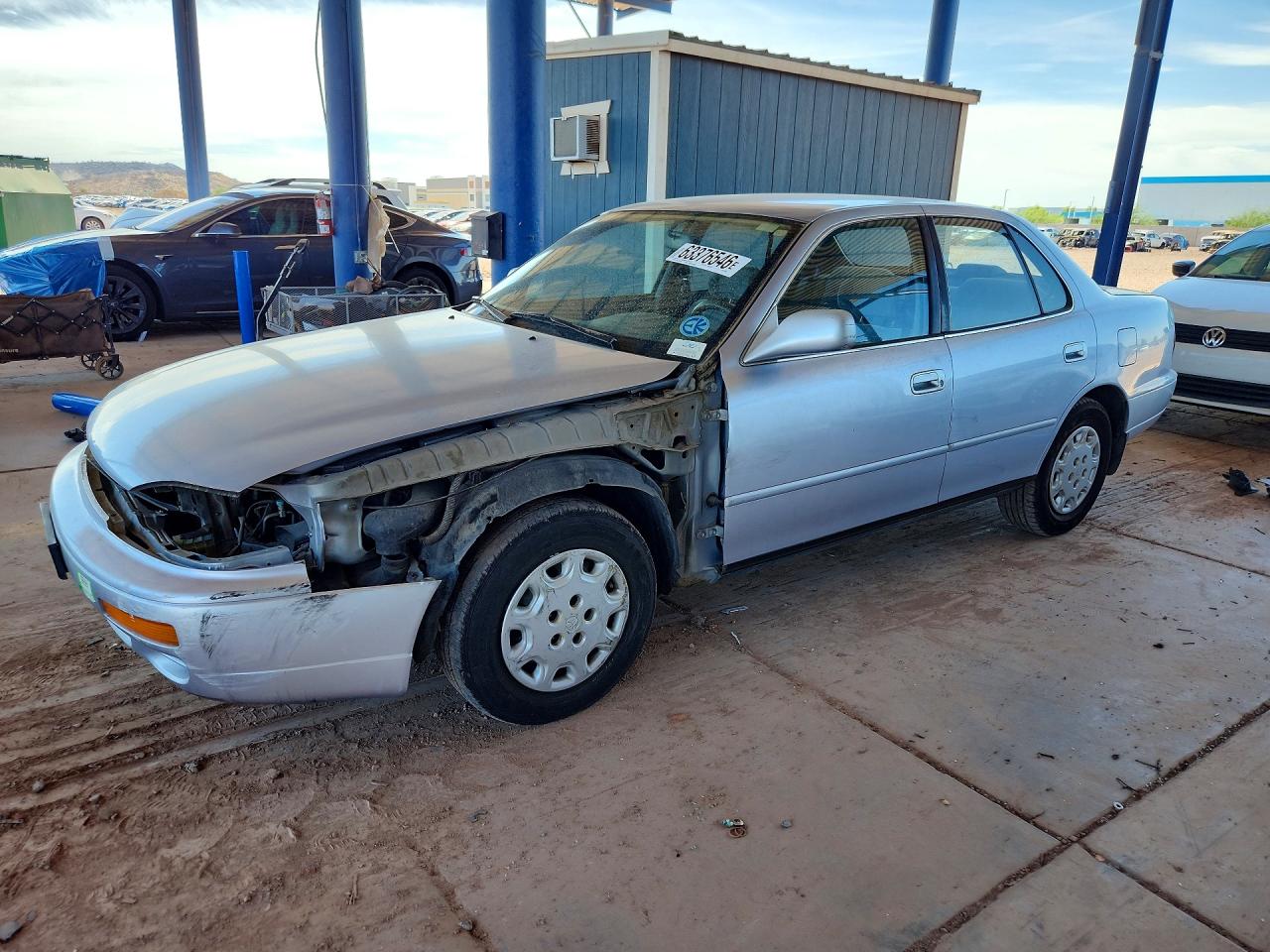 1995 Toyota Camry Le Silver vin: JT2SK12E6S0287969