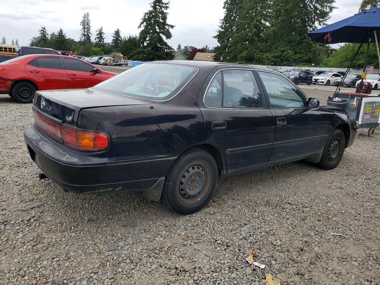 1993 Toyota Camry Le Черный vin: JT2SK12E7P0143757