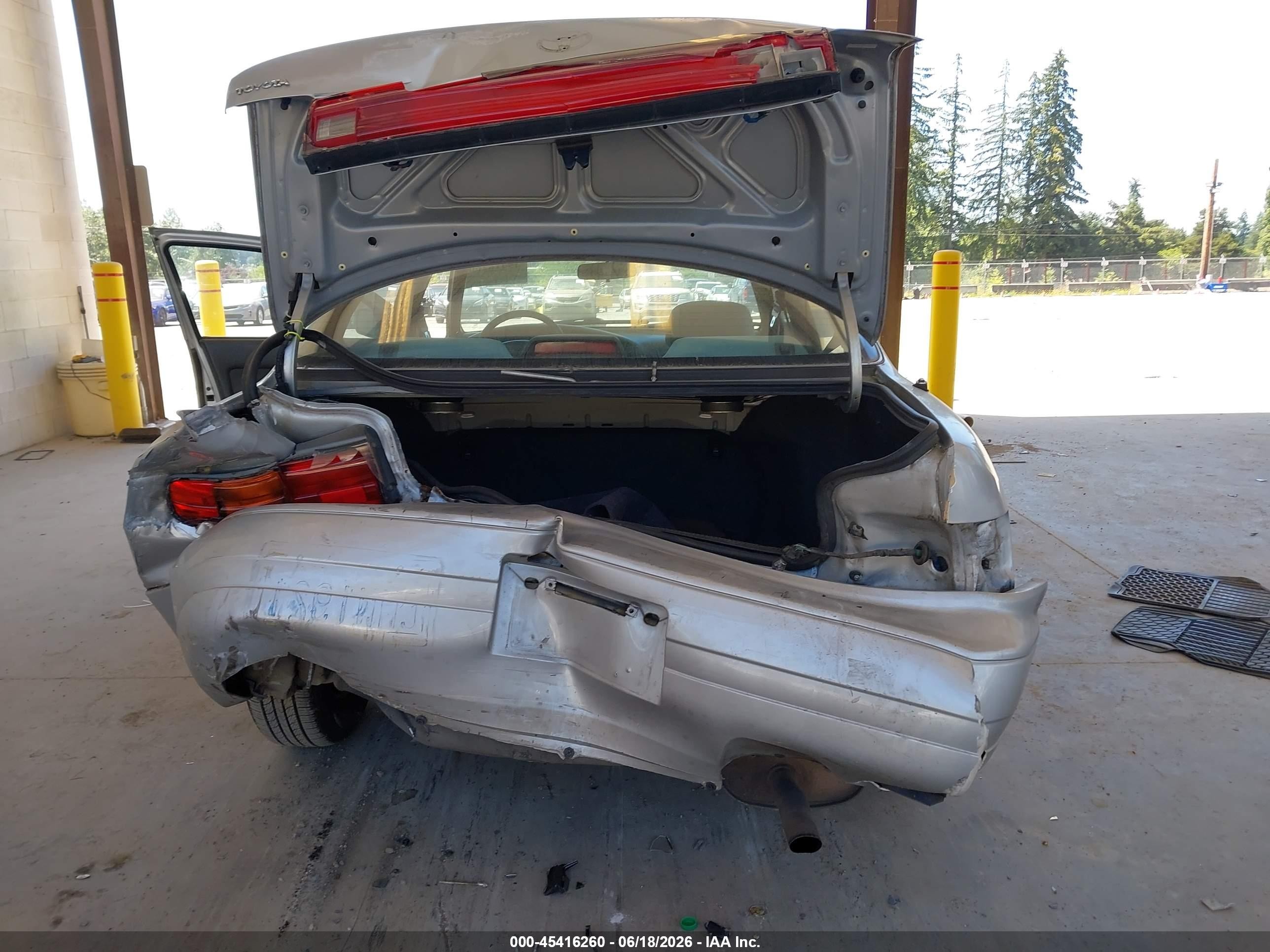 1993 Toyota Camry Le Silver vin: JT2SK12E9P0148765