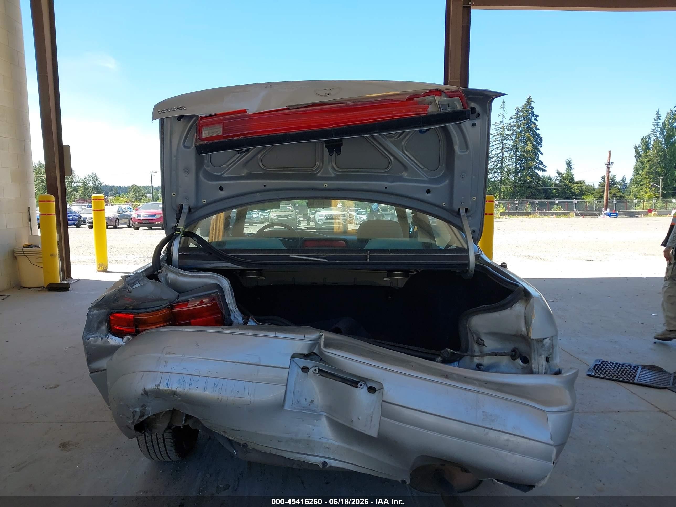 1993 Toyota Camry Le Silver vin: JT2SK12E9P0148765