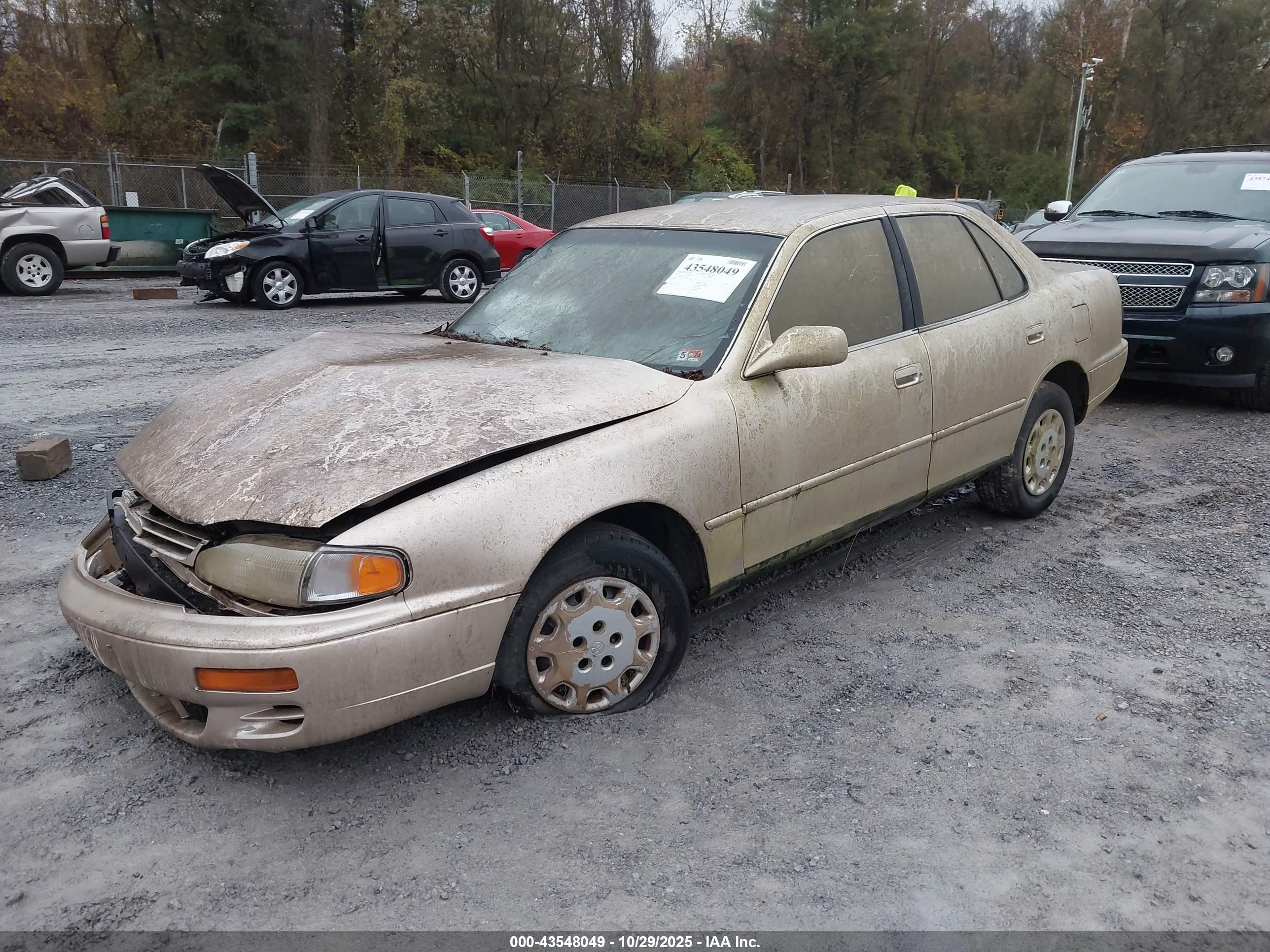 1995 Toyota Camry Le Tan vin: JT2SK12E9S0330555