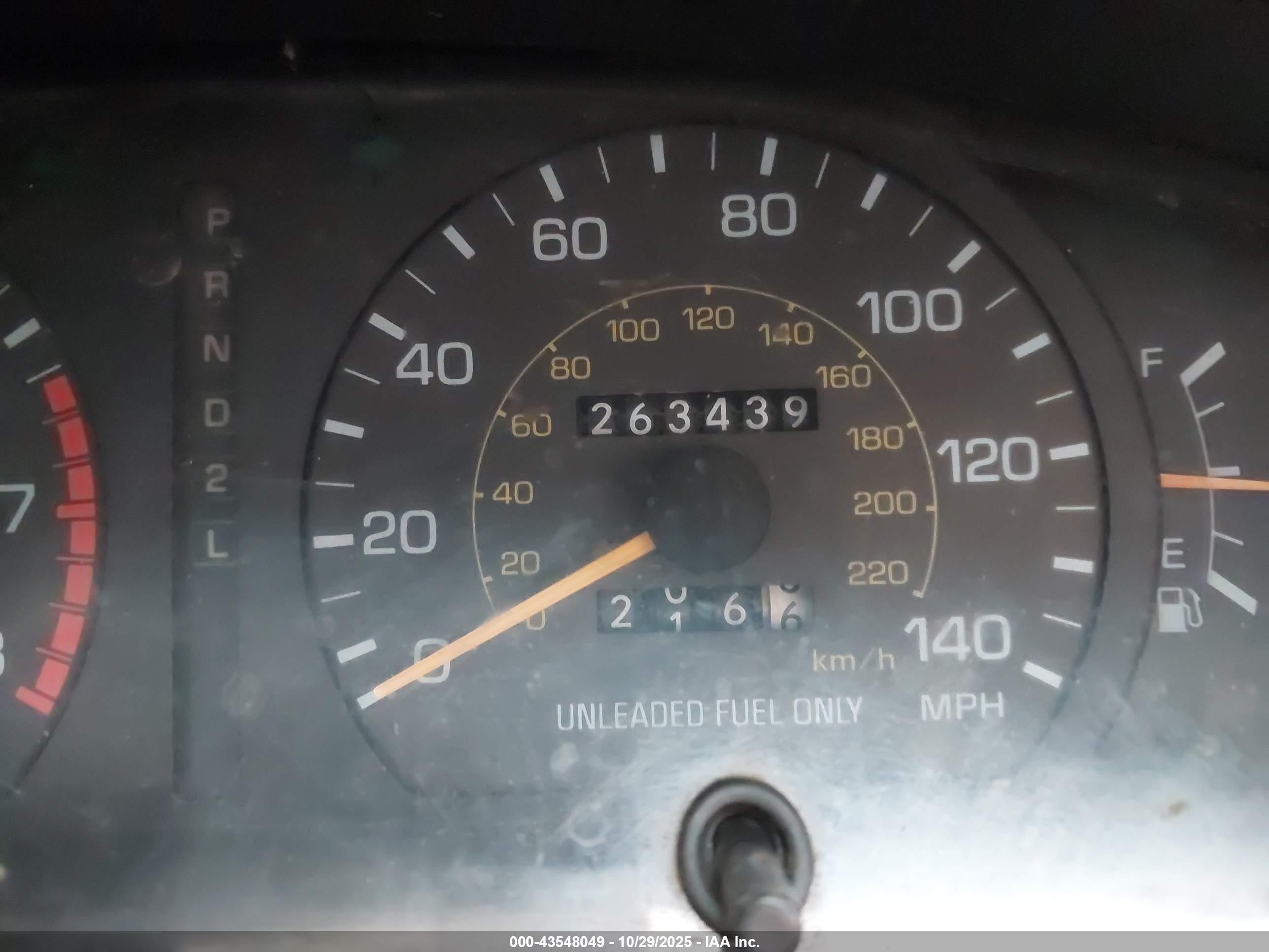 1995 Toyota Camry Le Tan vin: JT2SK12E9S0330555