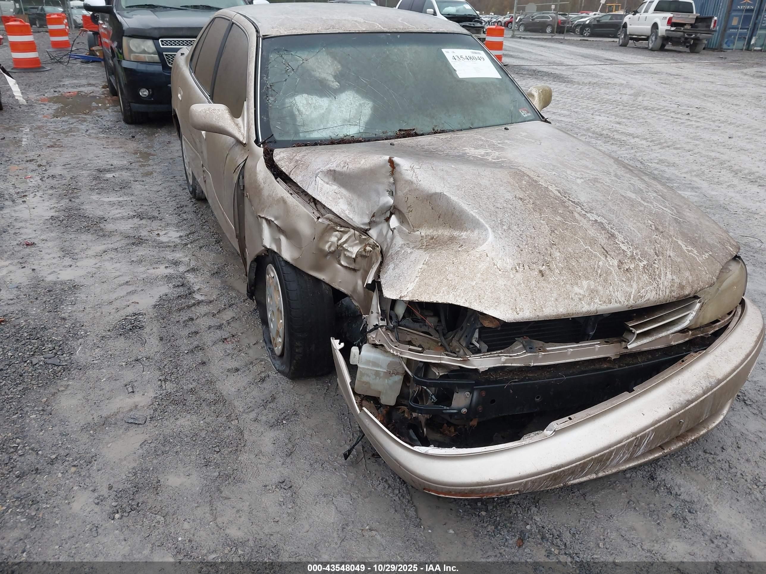 1995 Toyota Camry Le Tan vin: JT2SK12E9S0330555
